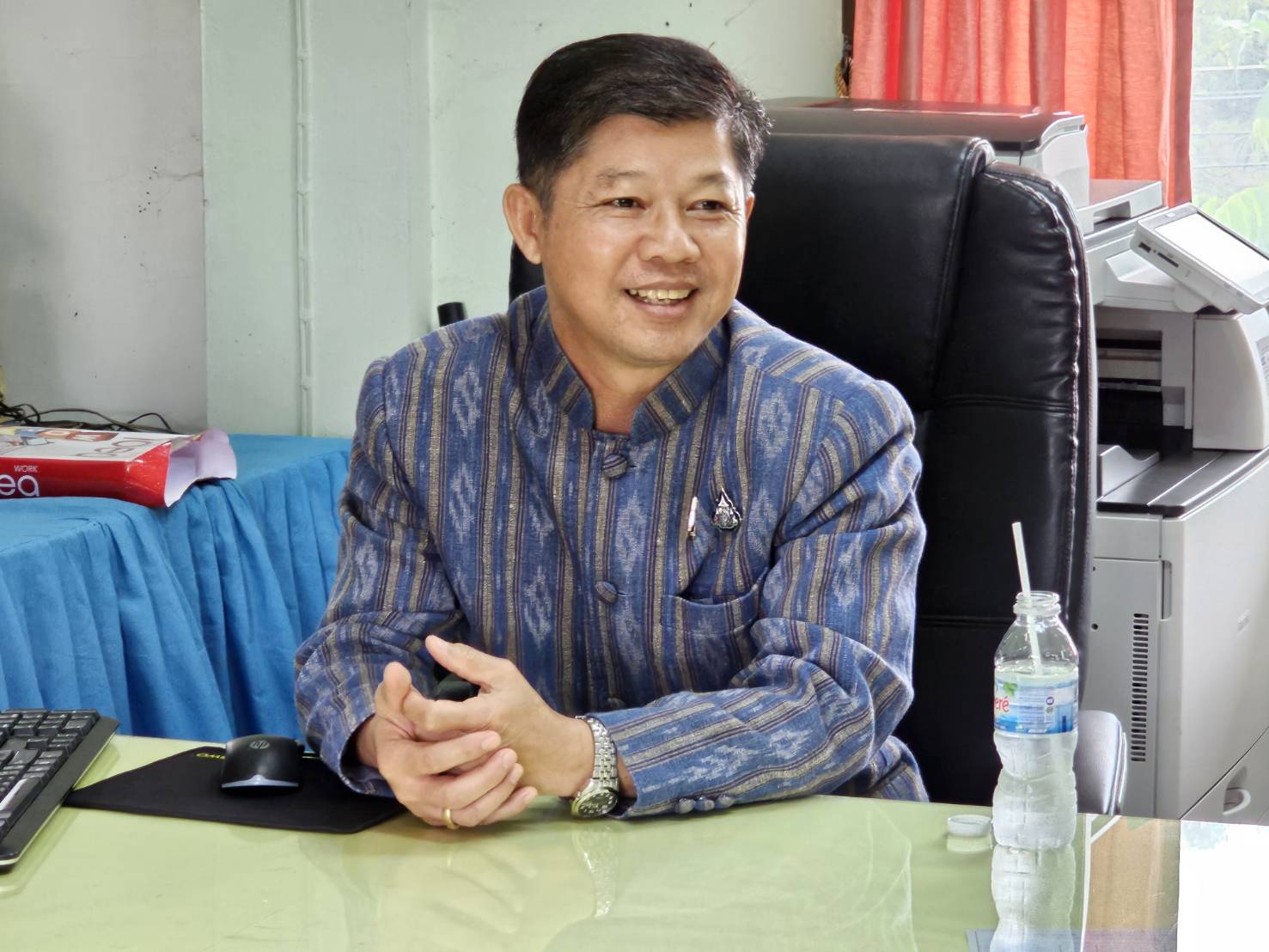 พช.หนองคาย ลงพื้นที่นิเทศติดตามการดำเนินงาน สำนักงานพัฒนาชุมชนอำเภอศรีเชียงใหม่ จังหวัดหนองคาย