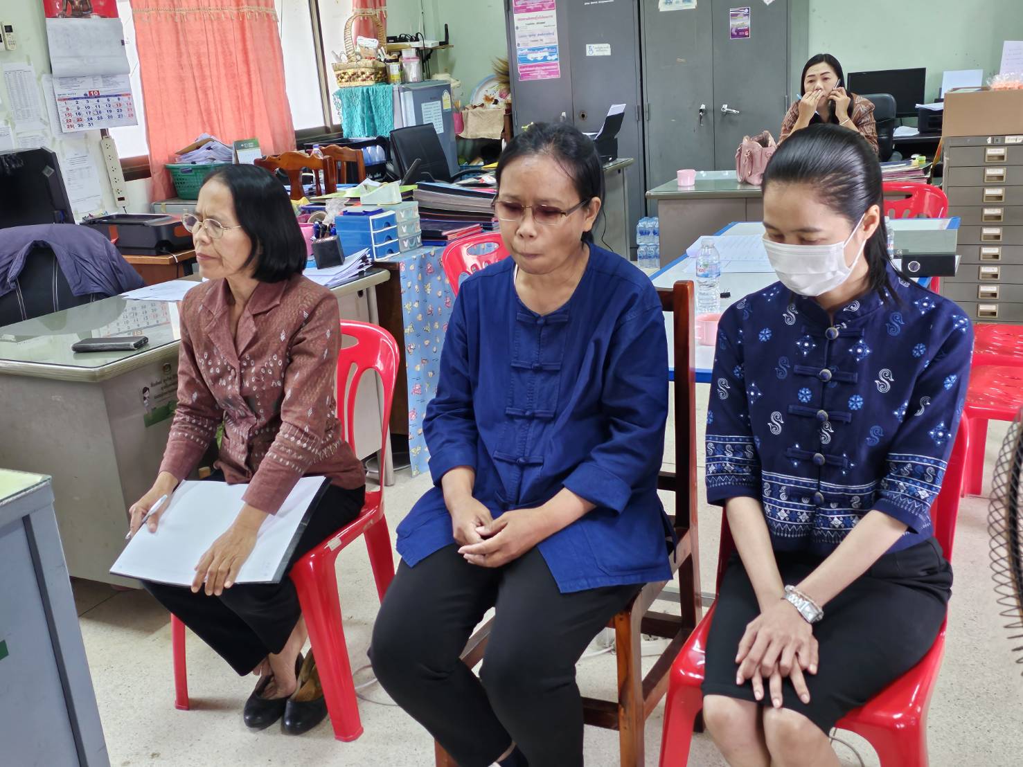 พช.หนองคาย ลงพื้นที่นิเทศติดตามการดำเนินงาน สำนักงานพัฒนาชุมชนอำเภอศรีเชียงใหม่ จังหวัดหนองคาย