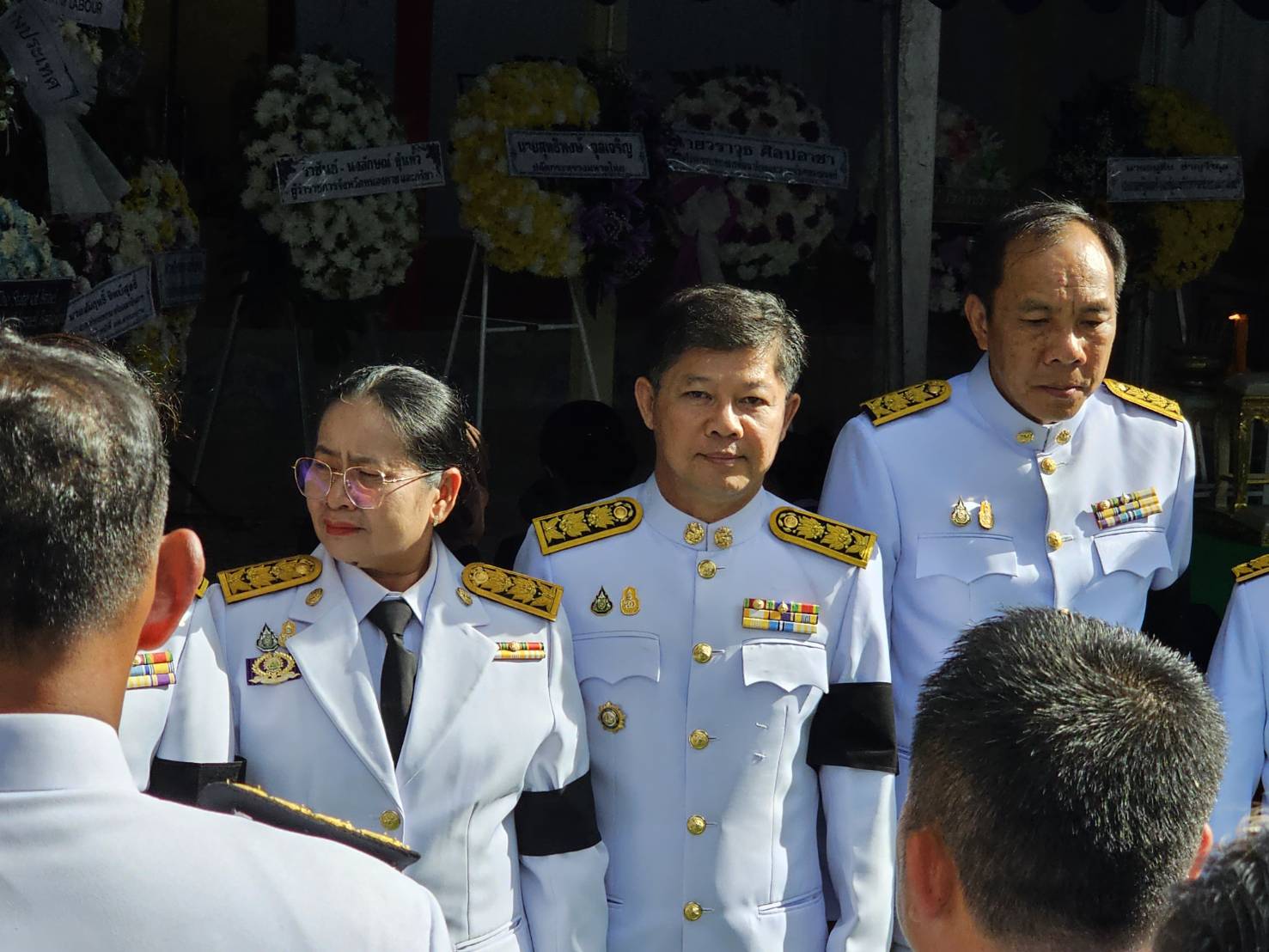 พช.หนองคาย ร่วมพิธีอัญเชิญพวงมาลาพระราชทาน นายศักดา สุระคาย(กรณีถึงแก่กรรมจากเหตุการณ์ความไม่สงบในอิสราเอล)