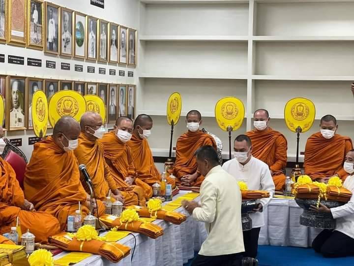 พช.หนองคาย ร่วมพิธีบำเพ็ญกุศลทักษิณานุปทานแด่อดีตเจ้าเมืองหนองคายและเจริญพระพุทธมนต์ในโอกาสเปิดห้องรับรองพลตรีกรมหลวงประจักษ์ศิลปาคม ห้องประชุมจอมมณี และห้องประชุมพระเจ้าใหญ่องค์ตื้อ