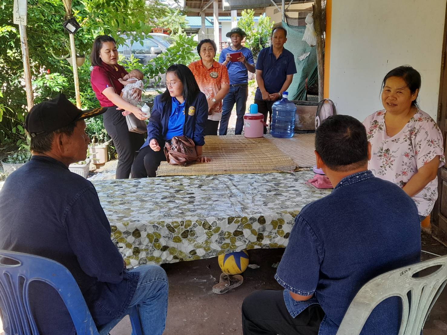 พช.หนองคาย ลงพื้นที่นำความห่วงใยจากรองนายกฯ รมว.มหาดไทย ลงพื้นที่เยี่ยมครอบครัวแรงงานไทยที่ไปทำงานในประเทศอิสราเอล ในพื้นที่อำเภอสังคม จังหวัดหนองคาย