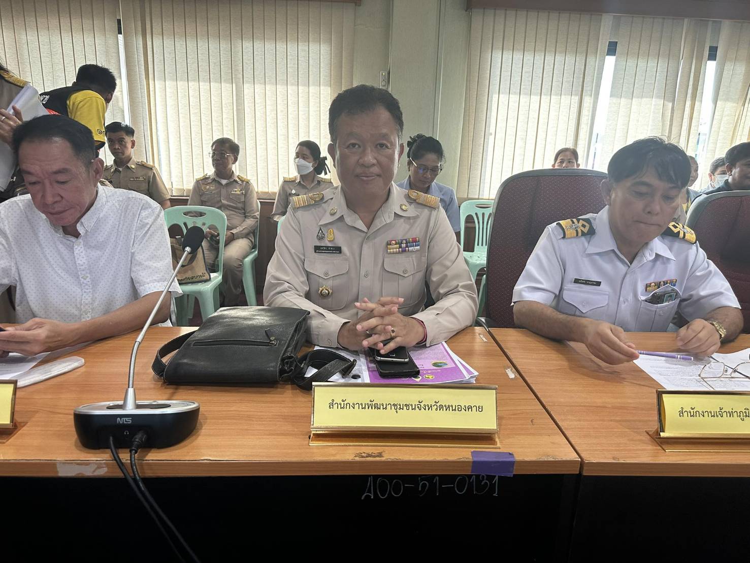 พช.หนองคาย ร่วมเตรียมการต้อนรับนายกรัฐมนตรีและรัฐมนตรีว่าการกระทรวงการคลัง(นายเศรษฐา ทวีสิน) และคณะ