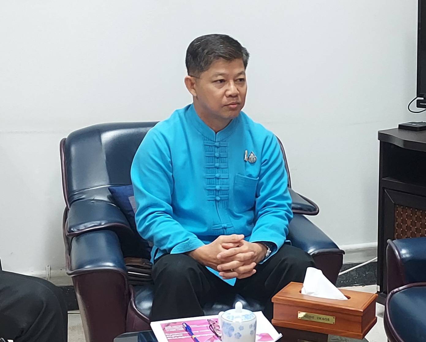 พช.หนองคาย ร่วมปรึกษาหารือแนวทางความร่วมมือทางวิชาการร่วมกับม.ราชภัฏอุดรธานี ในการดำเนินงาน OTOP ประจำปีงบประมาณ พ.ศ.2567