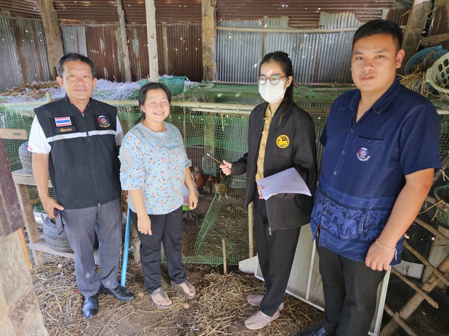 พช.หนองคาย ลงพื้นที่ติดตามการดำเนินโครงการพัฒนาคุณภาพชีวิตครัวเรือนยากจนและผู้ด้อยโอกาส ลดความเหลื่อมล้ำ อ.โพธิ์ตาก อ.ท่าบ่อ และอ.สระใคร