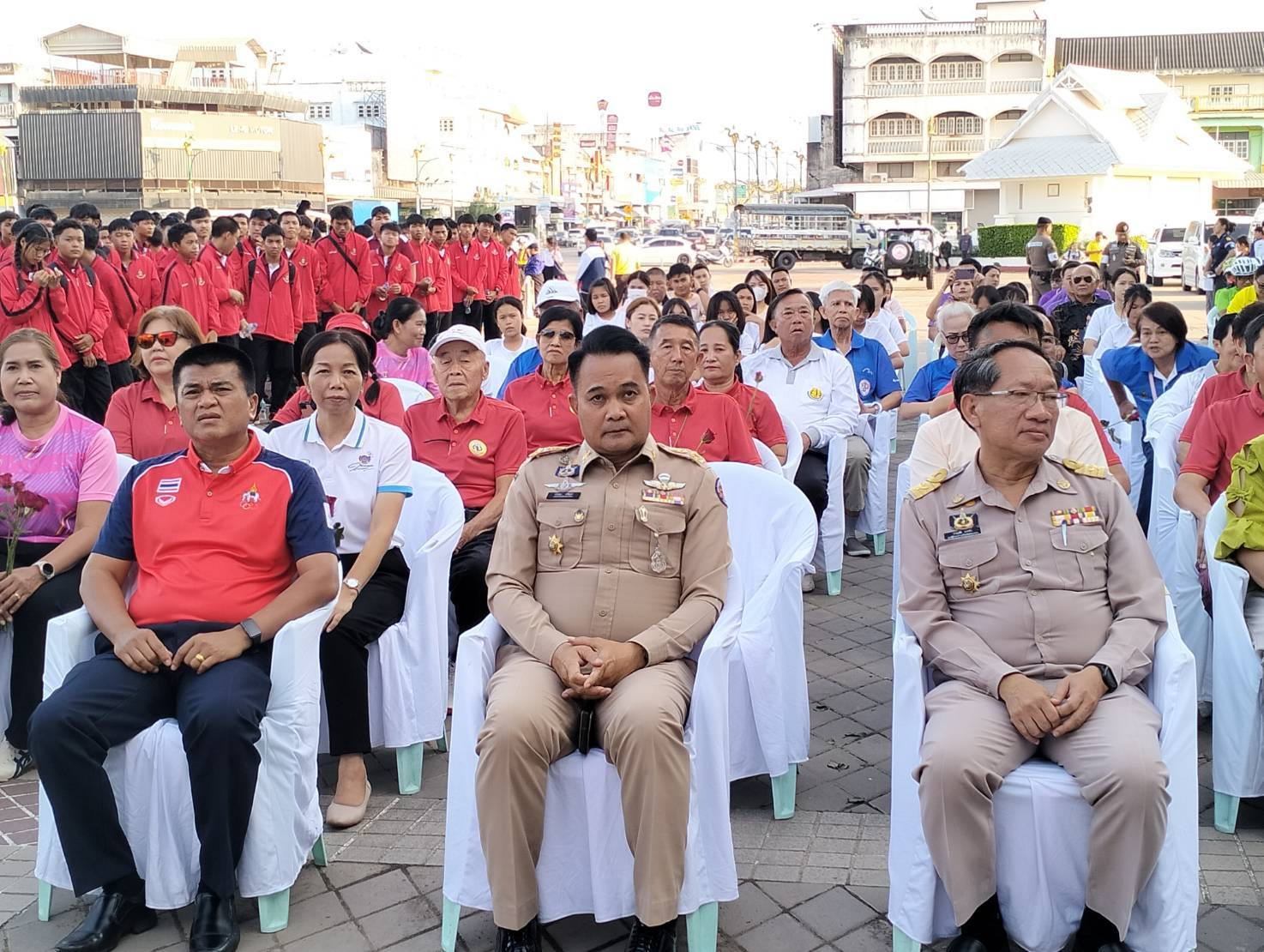 พช.หนองคาย ร่วมงานแสดงความยินดีกับนักกีฬาเหรียญเงินเอเซียนเกมส์ ครั้งที่ 19 “หางโจวเกมส์”