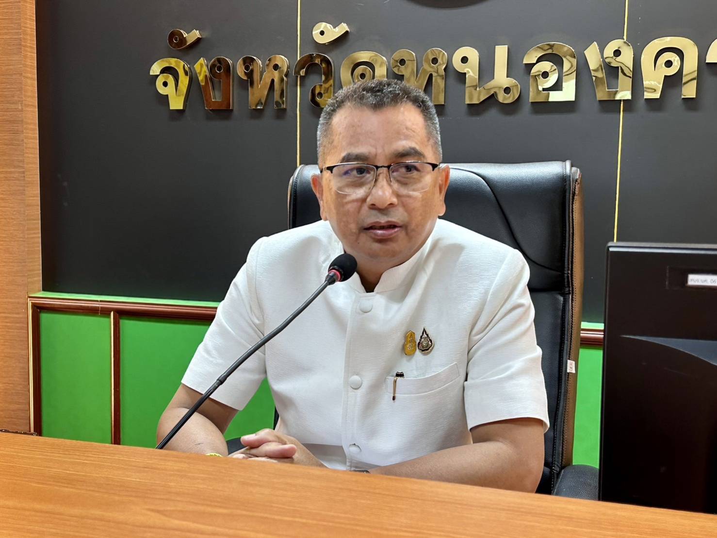 พช.หนองคาย ร่วมการประชุมคณะกรรมการร่วมภาครัฐและเอกชนเพื่อพัฒนาและแก้ไขปัญหาทางเศรษฐกิจจังหวัดหนองคาย (กรอ.จังหวัดหนองคาย) ครั้งที่ 5/2566