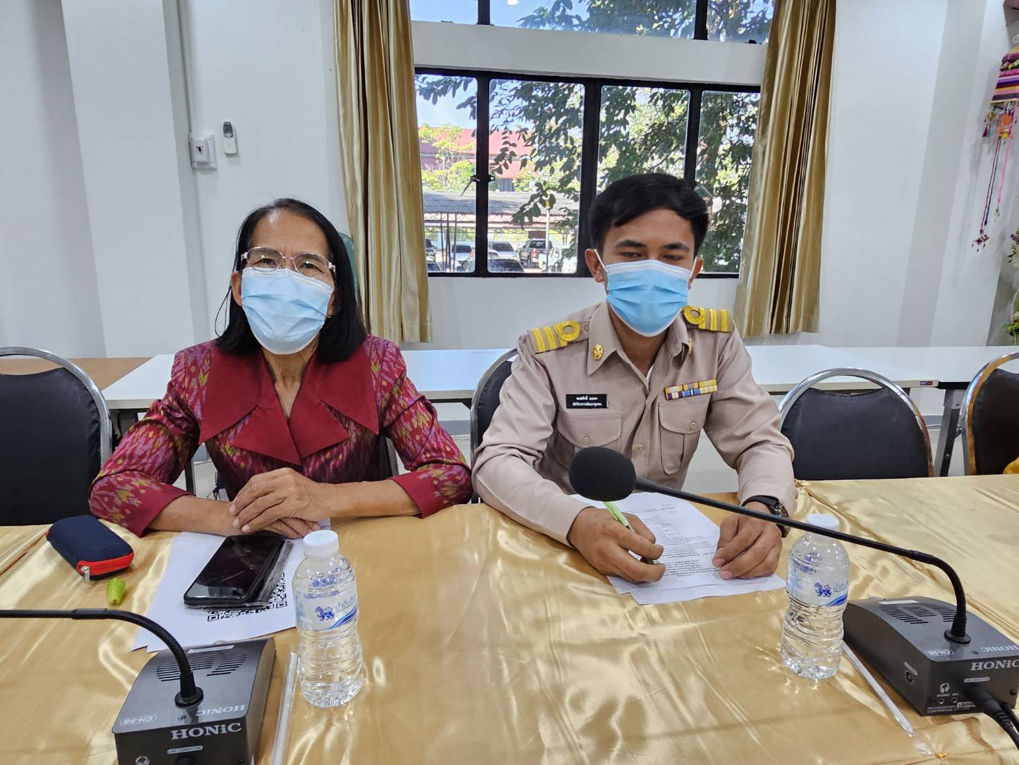 พช.หนองคาย ร่วมการประชุมชี้แจงแนวทางการดำเนินงานภารกิจสำคัญที่อธิบดีกรมการพัฒนาชุมชนเน้นย้ำ ไตรมาส 1 เรื่องศูนย์อำนวยการขจัดความยากจนและพัฒนาคนทุกช่วงวัยอย่างยั่งยืน ตามหลักปรัชญาของเศรษฐกิจพอเพียง (ศจพ.)