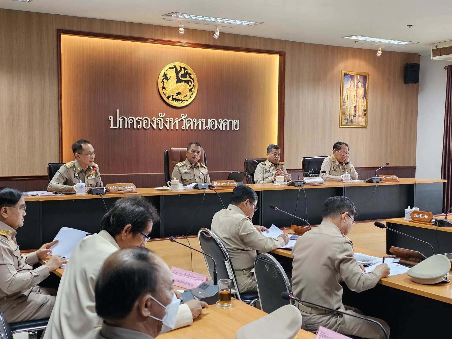 พช.หนองคาย ร่วมการประชุมนายอำเภอและหัวหน้าส่วนราชการสังกัดกระทรวงมหาดไทย ครั้งที่ 11/2566