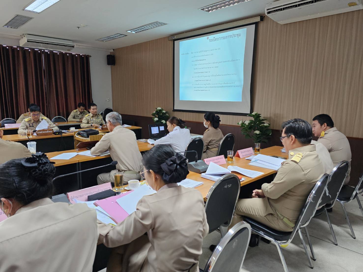 พช.หนองคาย ร่วมการประชุมนายอำเภอและหัวหน้าส่วนราชการสังกัดกระทรวงมหาดไทย ครั้งที่ 11/2566