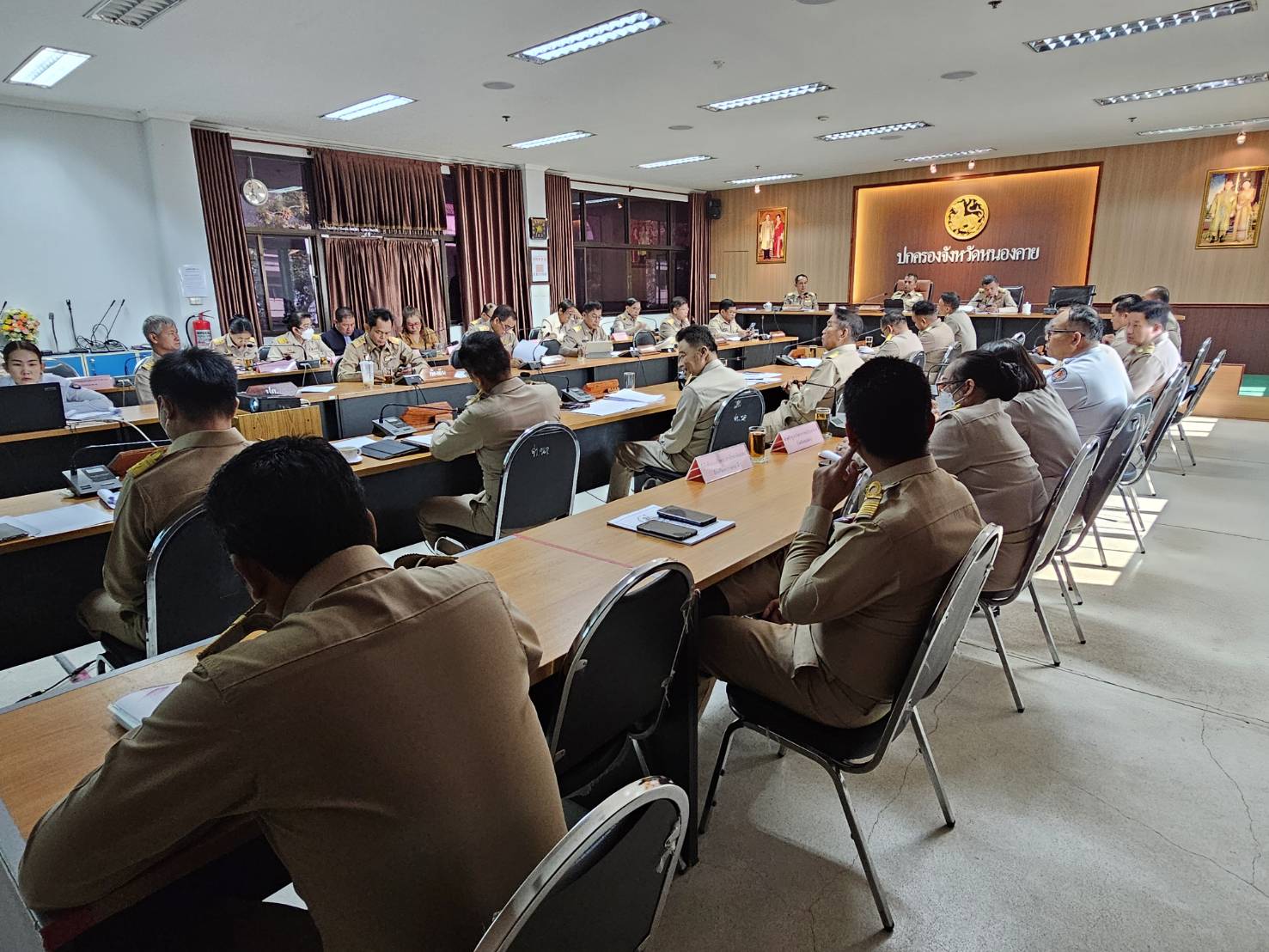 พช.หนองคาย ร่วมการประชุมนายอำเภอและหัวหน้าส่วนราชการสังกัดกระทรวงมหาดไทย ครั้งที่ 11/2566