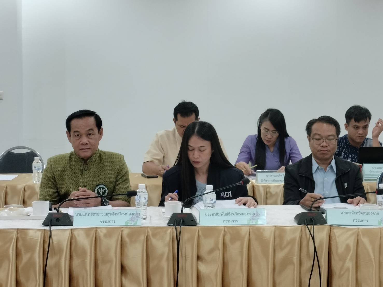 พช.หนองคาย ดำเนินการประชุมคณะกรรมการขับเคลื่อนศูนย์แสดงและจำหน่ายผลิตภัณฑ์ OTOP จังหวัดหนองคาย ครั้งที่ 3/2566