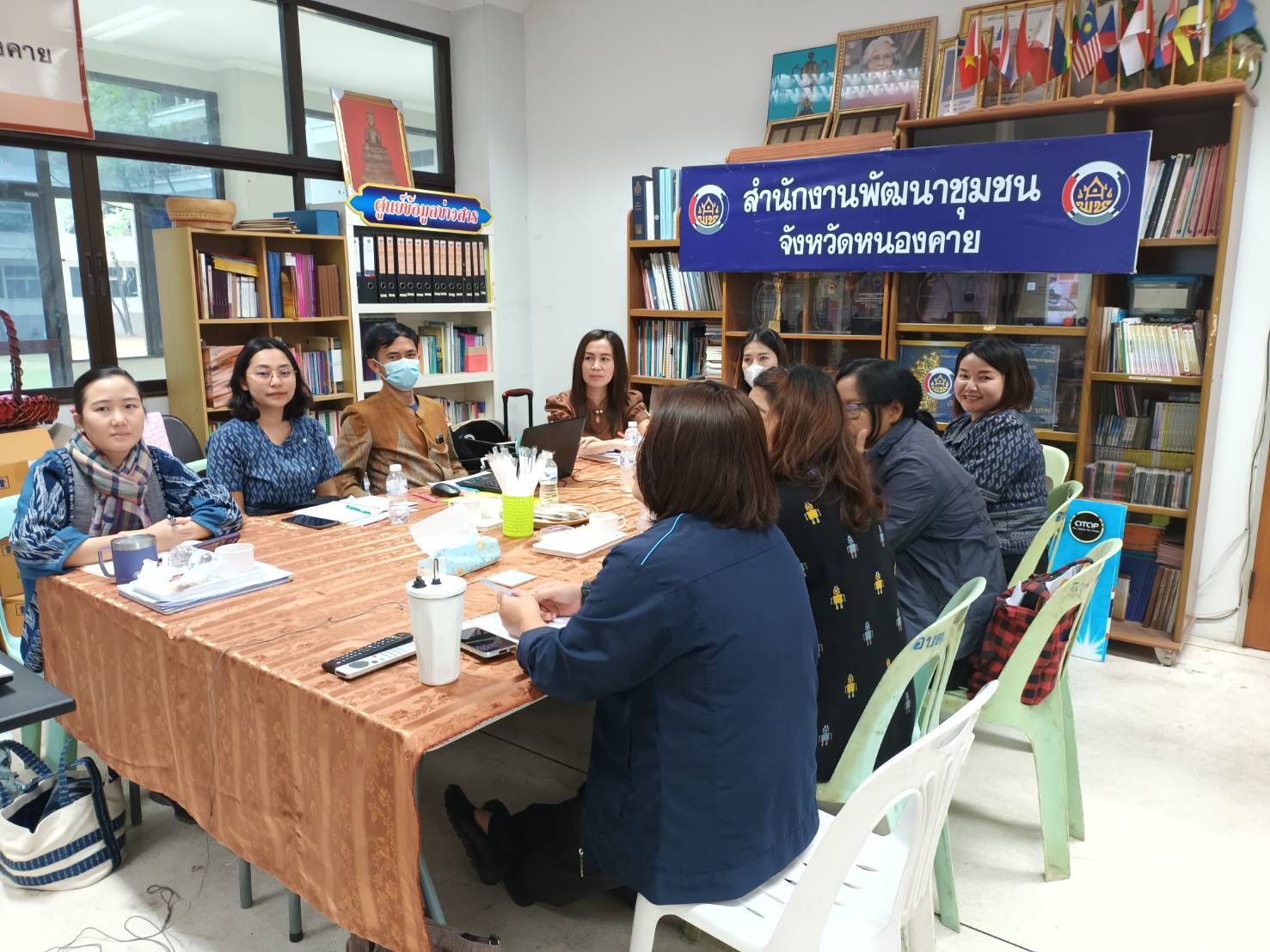 พช.หนองคาย ร่วมการประชุมโครงการเพิ่มประสิทธิภาพการตรวจสอบภายในเบื้องต้น ผ่านระบบ video conference กรมการพัฒนาชุมชน