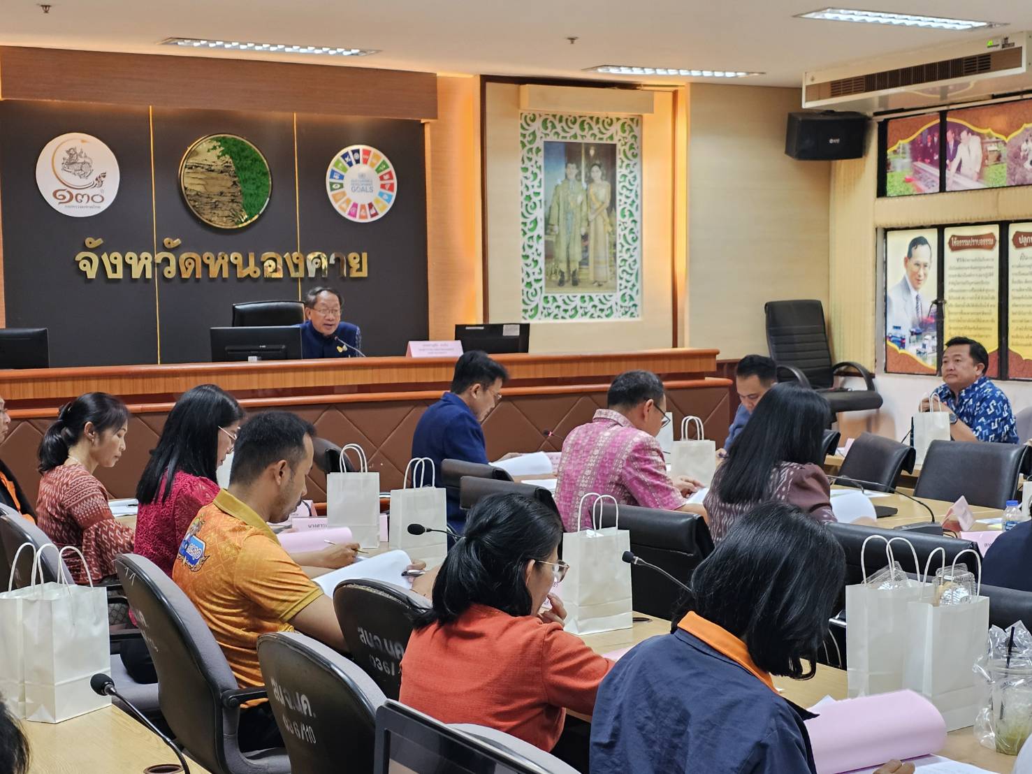 พช.หนองคาย ร่วมการประชุมคณะกรรมการปฏิรูปที่ดินจังหวัดหนองคาย ครั้งที่ 4/2566