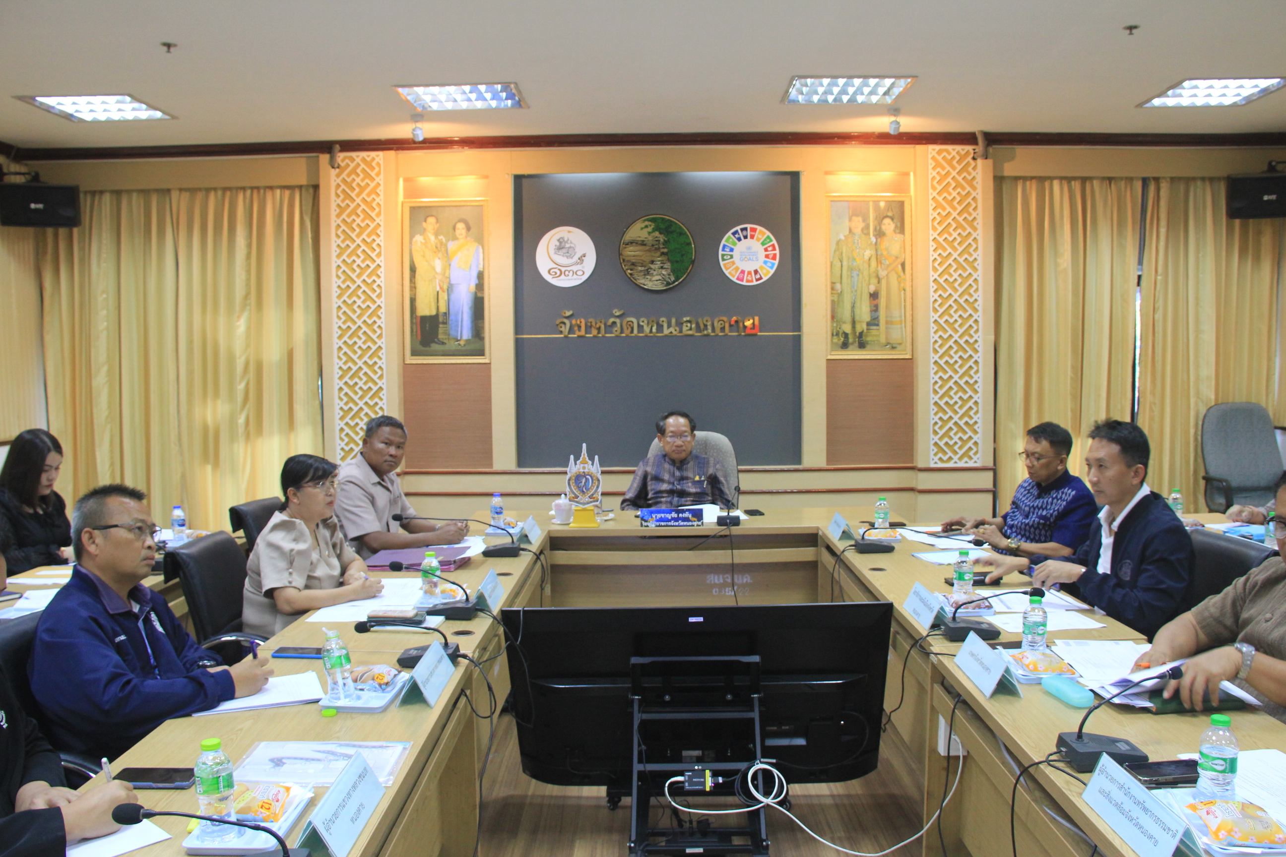 พช.หนองคาย ร่วมประชุมบูรณาการการพัฒนากลุ่มจังหวัดภาคตะวันออกเฉียงเหนือตอนบน 1 (บึงกาฬ เลย หนองคาย หนองบัวลำภู และอุดรธานี) ผ่านระบบวีดิทัศน์ทางไกล (VCS)