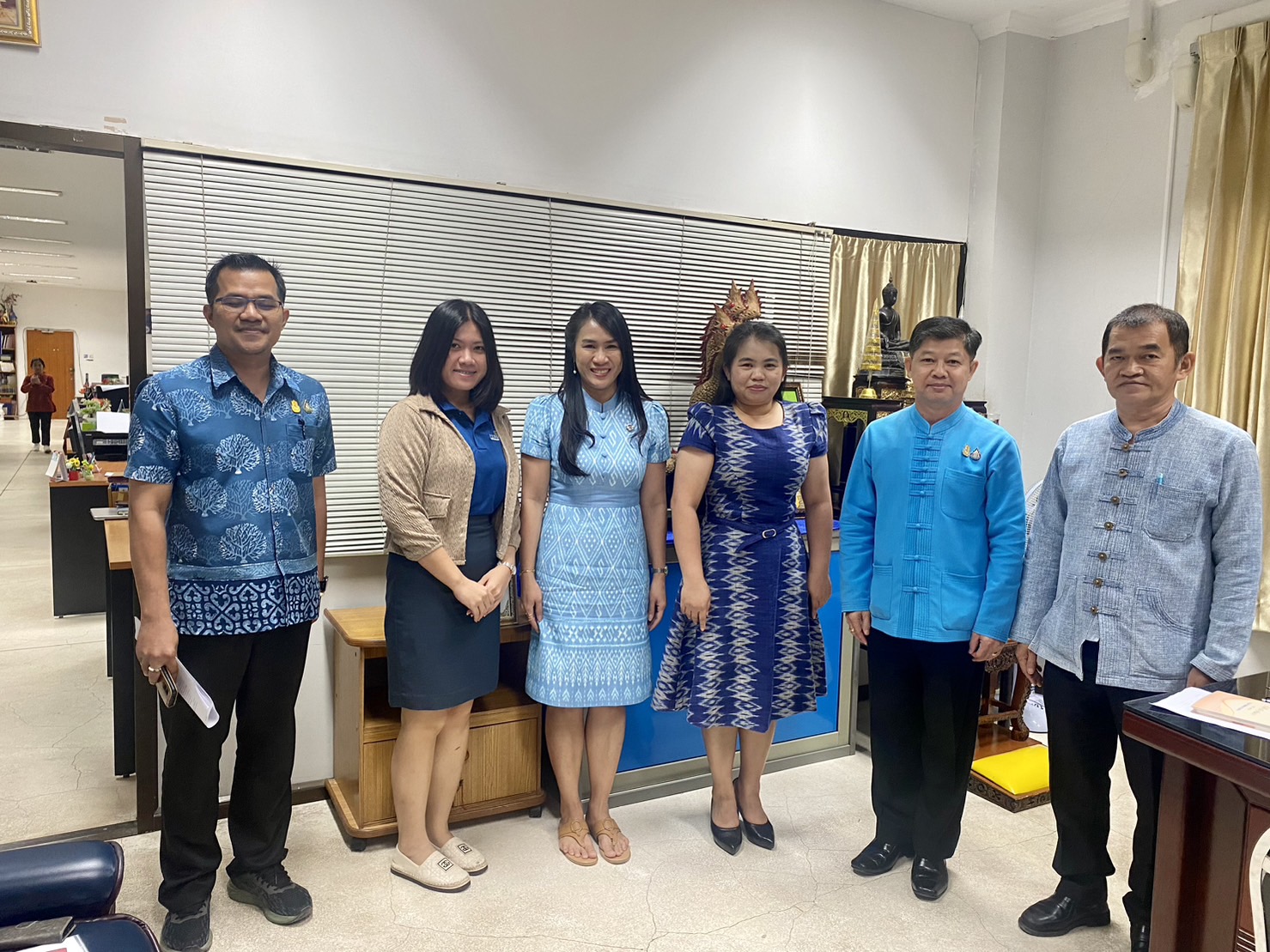 พช.หนองคาย ร่วมปรึกษาหารือแนวทางความร่วมมือทางวิชาการร่วมกับม.ราชภัฏอุดรธานี ในการดำเนินงาน OTOP ประจำปีงบประมาณ พ.ศ.2567