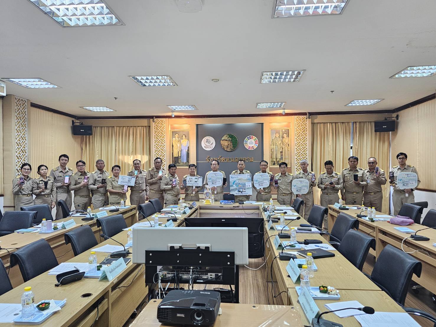 Kick off “Click ชุมชน” ผู้ว่าฯ หนองคาย เชิญชวนทุกท่านดาวน์โหลดและใช้งานแอปพลิเคชัน”Click ชุมชน” เวอร์ชั่นใหม่