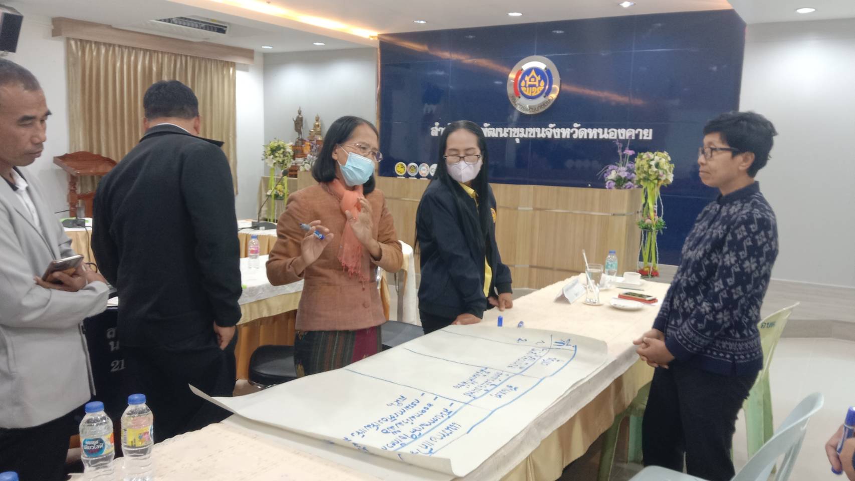 พช.หนองคาย ดำเนินการประชุมเชิงปฏิบัติการงานกองทุนชุมชนเสริมสร้างธรรมาภิบาลและการเข้าถึงแหล่งทุน