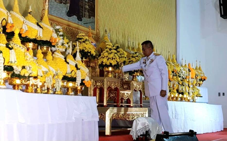 พช.หนองคาย ร่วมพิธีวางพวงมาลาถวายราชสักการะ เนื่องในวันคล้ายวันพระบรมราชสมภพพระบาทสมเด็จพระบรมชนกาธิเบศร มหาภูมิพลอดุลยเดชมหาราช บรมนาถบพิตร วันชาติ และวันพ่อแห่งชาติ 5 ธันวาคม 2566