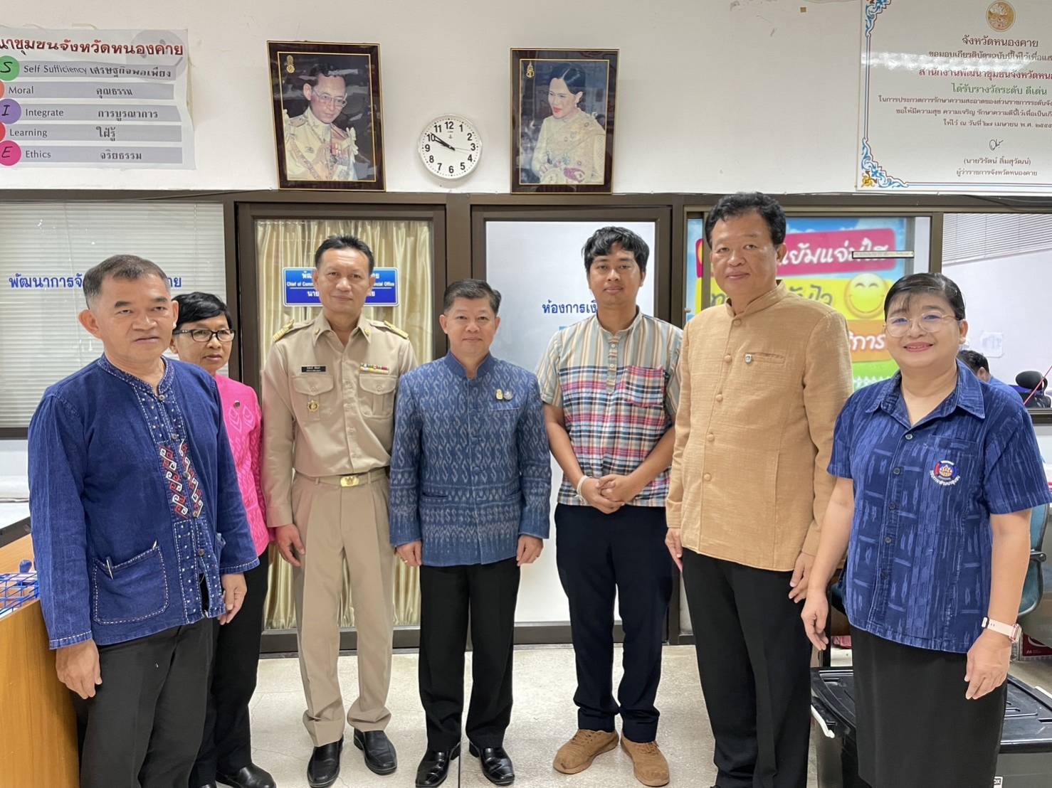 พช.หนองคาย ต้อนรับข้าราชการที่ได้รับคำสั่งแต่งตั้งให้ย้ายมาปฏิบัติหน้าที่จังหวัดหนองคาย