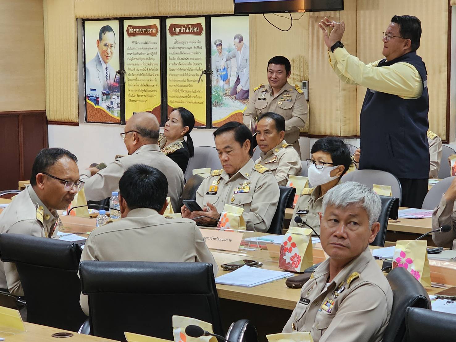 พช.หนองคาย ร่วมการประชุมผู้บริการองค์กรปกครองส่วนท้องถิ่น ครั้งที่ 6/2566 ประจำเดือนธันวาคม 2566