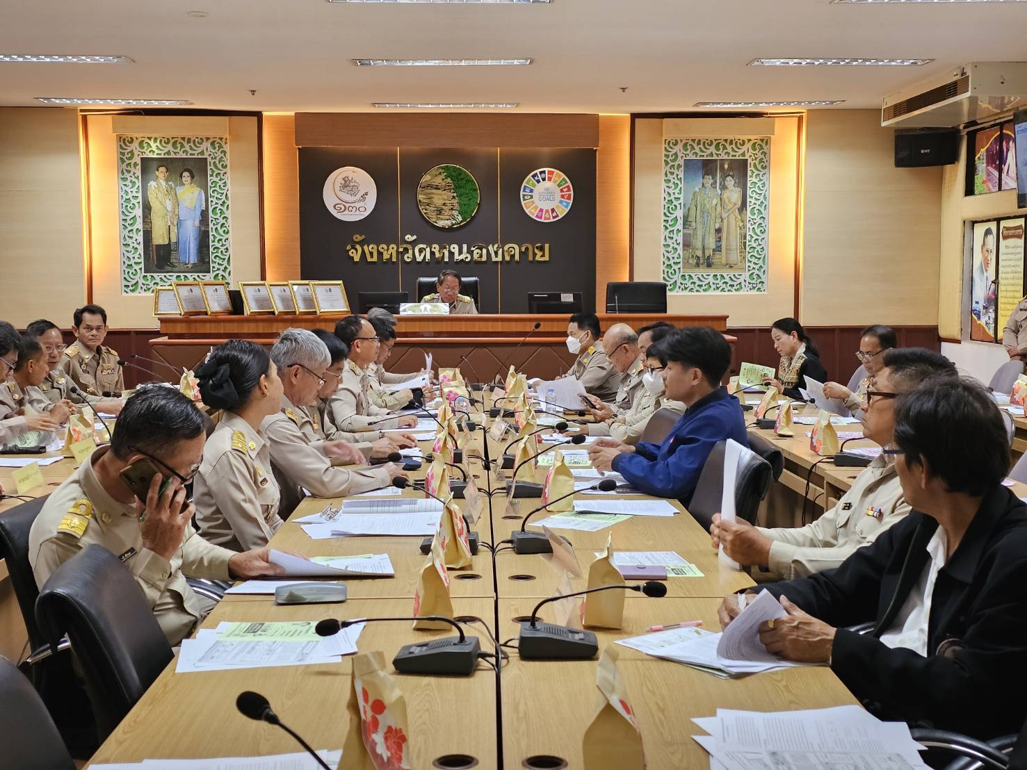 พช.หนองคาย ร่วมการประชุมผู้บริการองค์กรปกครองส่วนท้องถิ่น ครั้งที่ 6/2566 ประจำเดือนธันวาคม 2566