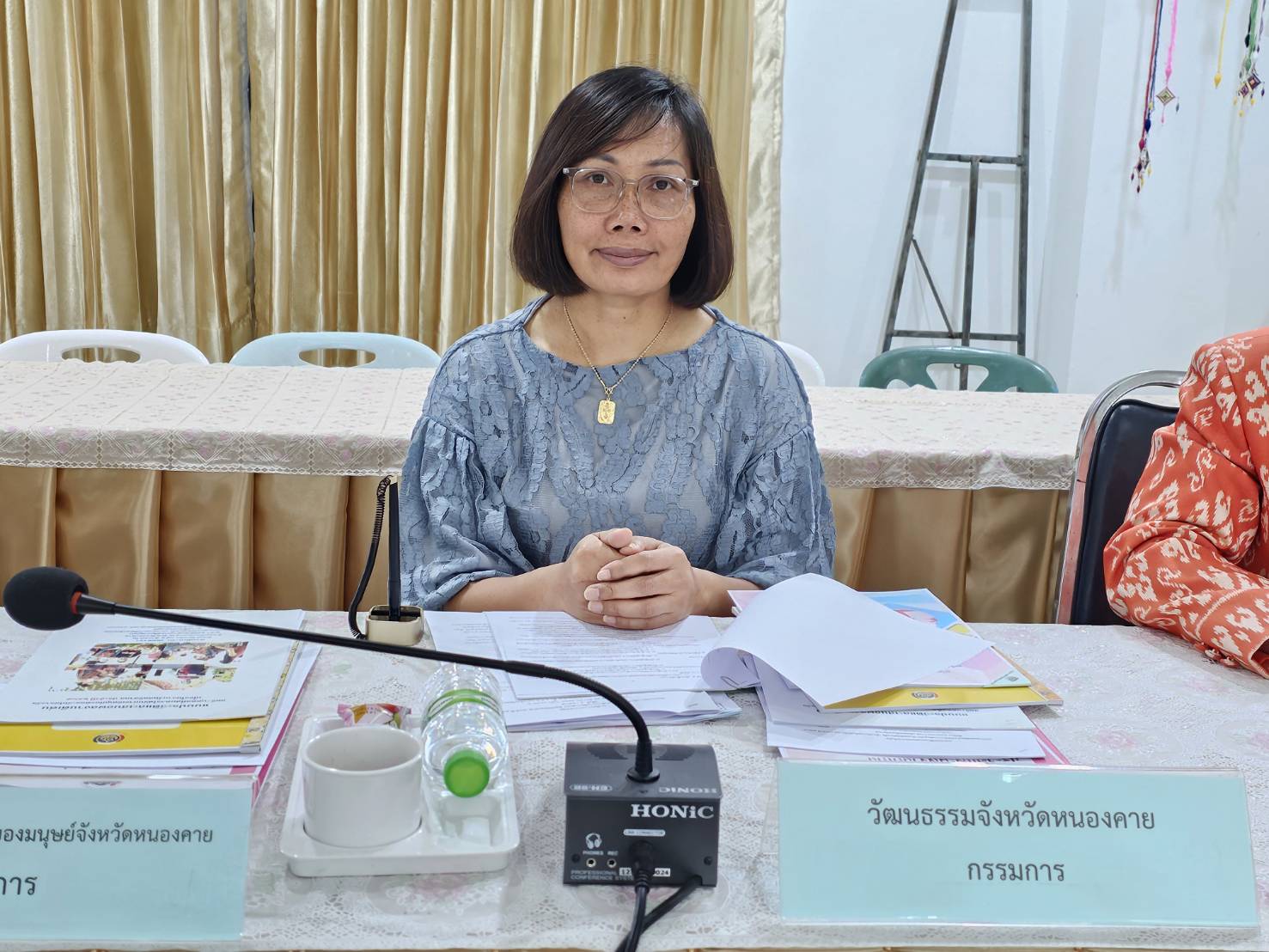 จังหวัดหนองคาย ดำเนินการประชุมพิจารณาคัดเลือกสตรีดีเด่นด้านการพัฒนาชุมชน จังหวัดหนองคาย ประจำปี 2567