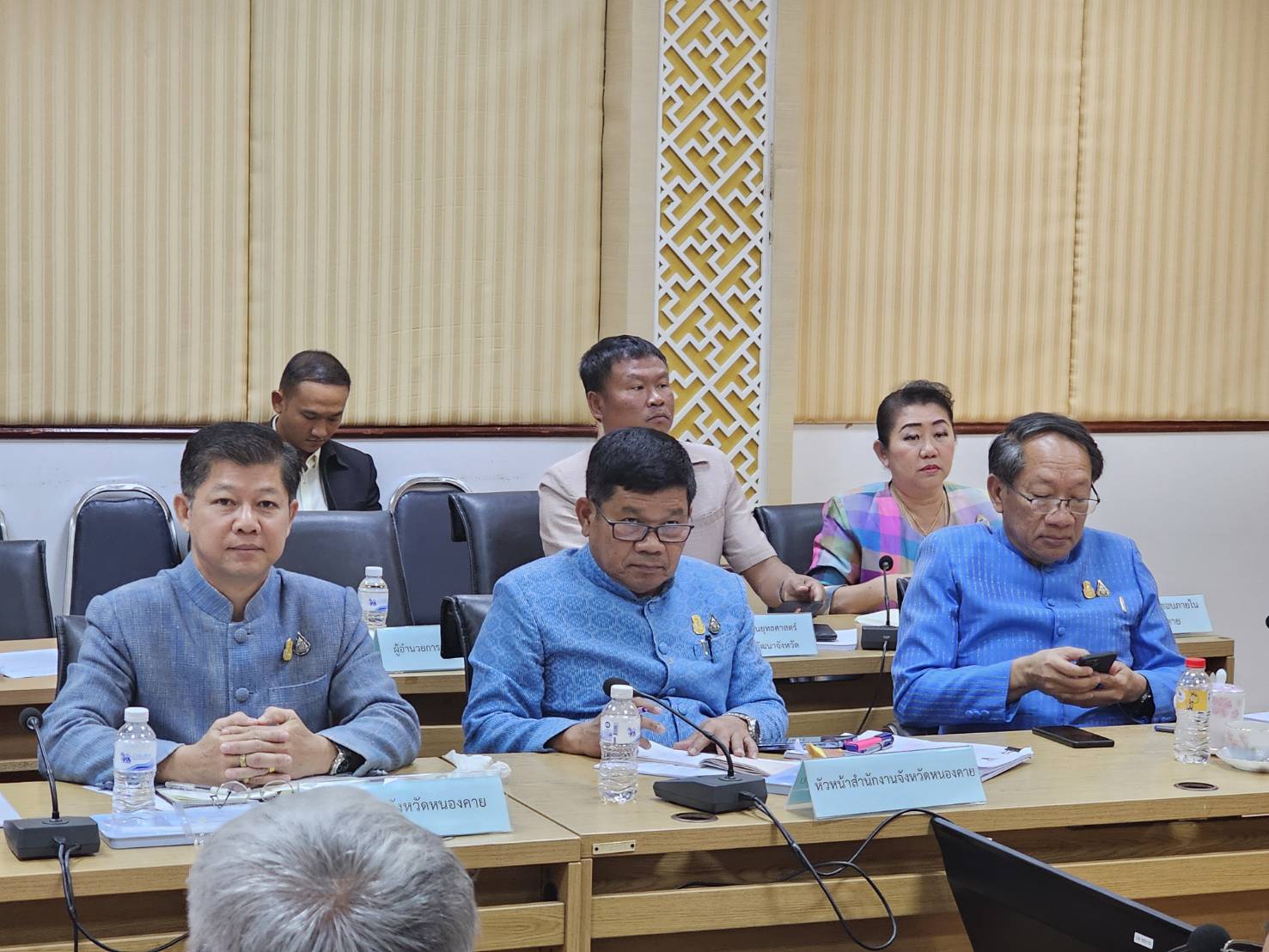 พช.หนองคาย ร่วมการประชุมขับเคลื่อนและติดตามนโยบายของรัฐบาลและภารกิจสำคัญของปลัดกระทรวงมหาดไทย ประจำปีงบประมาณ พ.ศ.2567 (เดือน ธันวาคม 2566) ผ่านระบบวีดิทัศน์ทางไกล (VCS)