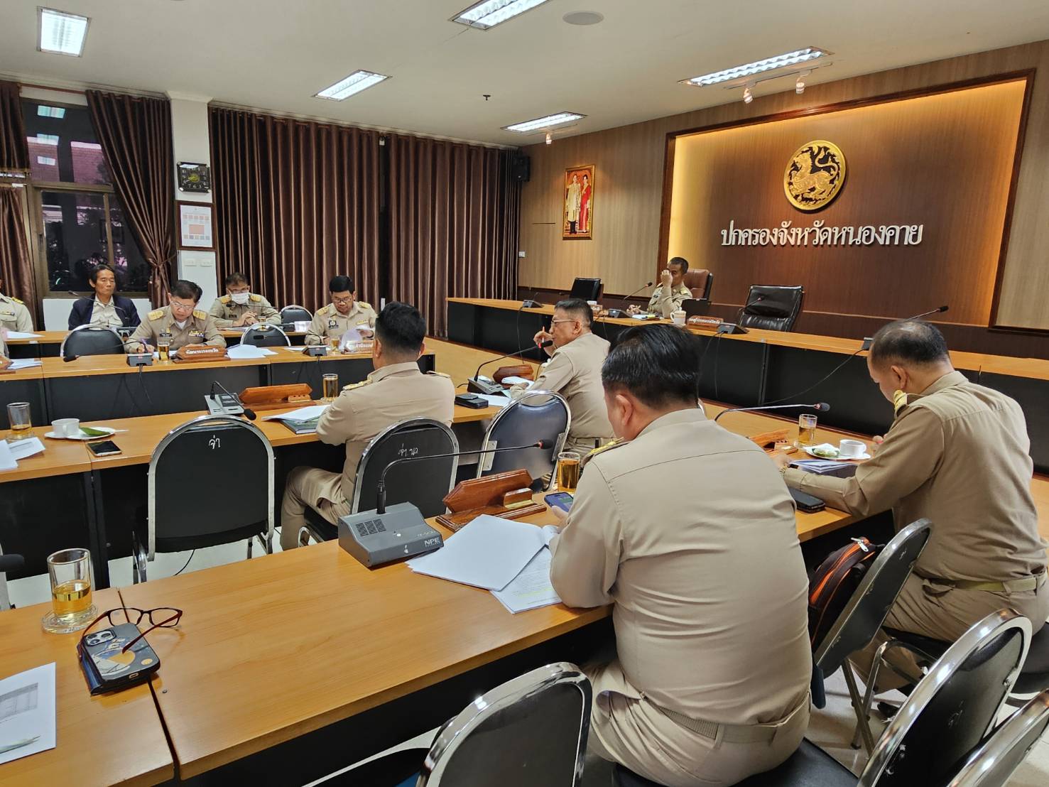 พช.หนองคาย ร่วมการประชุมนายอำเภอและหัวหน้าส่วนราชการสังกัดกระทรวงมหาดไทย ครั้งที่ 12/2566