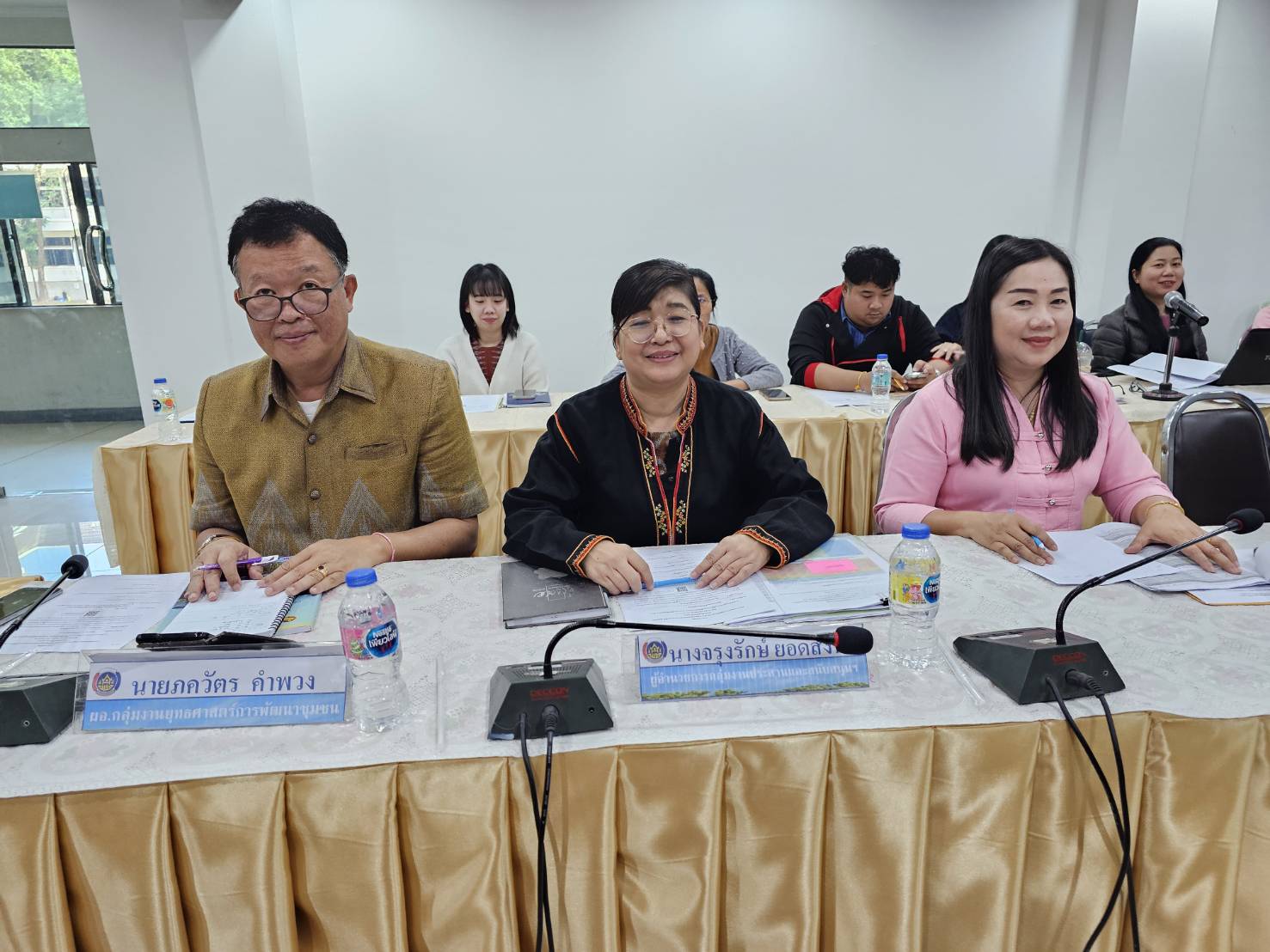 พช.หนองคาย จัดประชุมการประสานแผนการปฏิบัติราชการสำนักงานพัฒนาชุมชนจังหวัดหนองคาย ครั้งที่ 11/2566