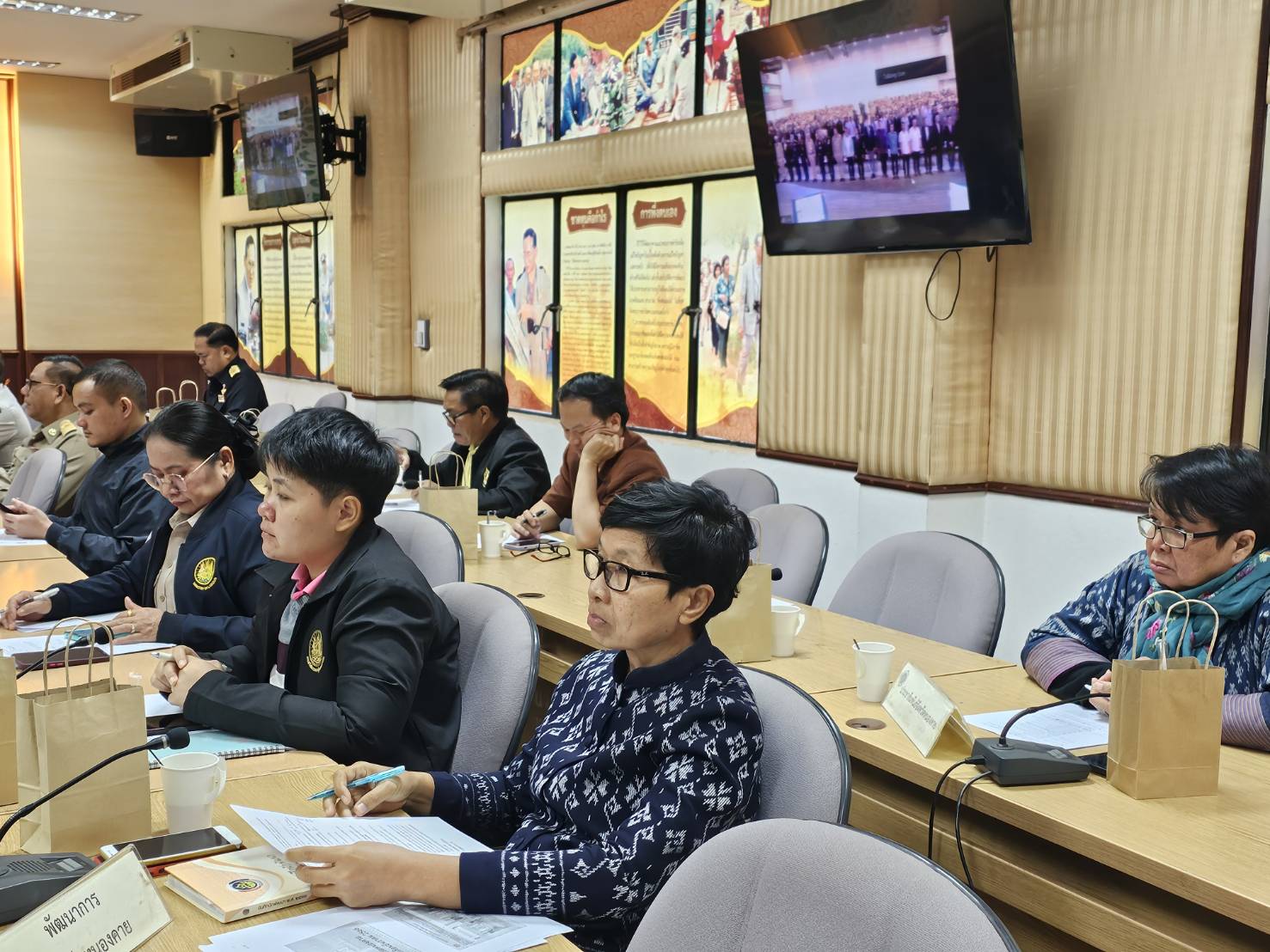พช.หนองคาย ร่วมการประชุมคณะกรรมการศูนย์อำนวยการป้องกันและปราบปรามยาเสพติดจังหวัดหนองคาย (ศอ.ปส.จ.นค.) ครั้งที่ 12/2566