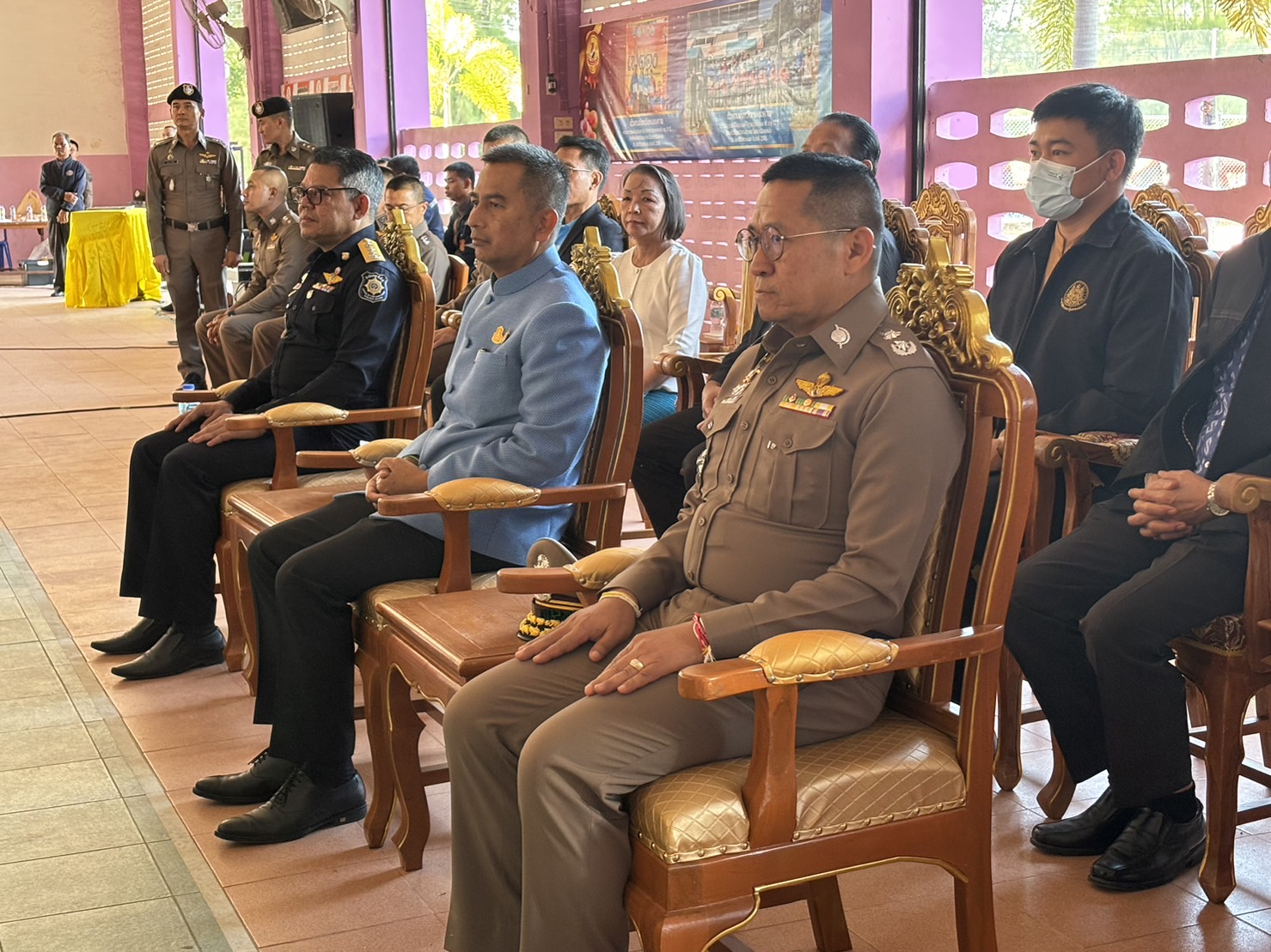 พช.หนองคาย ร่วมพิธีเปิดโครงการชุมชนบำบัดยั่งยืน ต.โคกคอน อ.ท่าบ่อ จ.หนองคาย