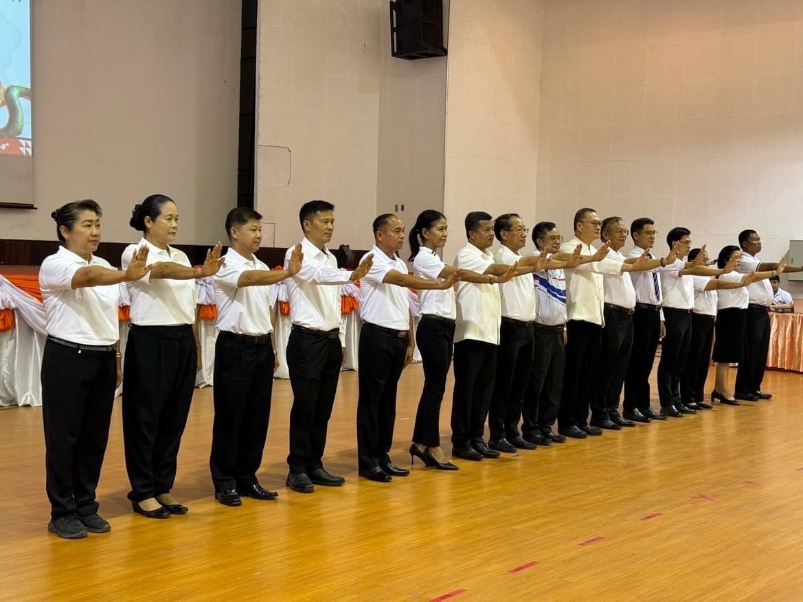 พช.หนองคาย ร่วมงานวันต่อต้านคอร์รัปชันสากล(ประเทศไทย) จังหวัดหนองคาย พร้อมประกาศเจตนารมณ์ต่อต้านการทุจริตและแสดงเชิงสัญลักษณ์การต่อต้านการทุจริต