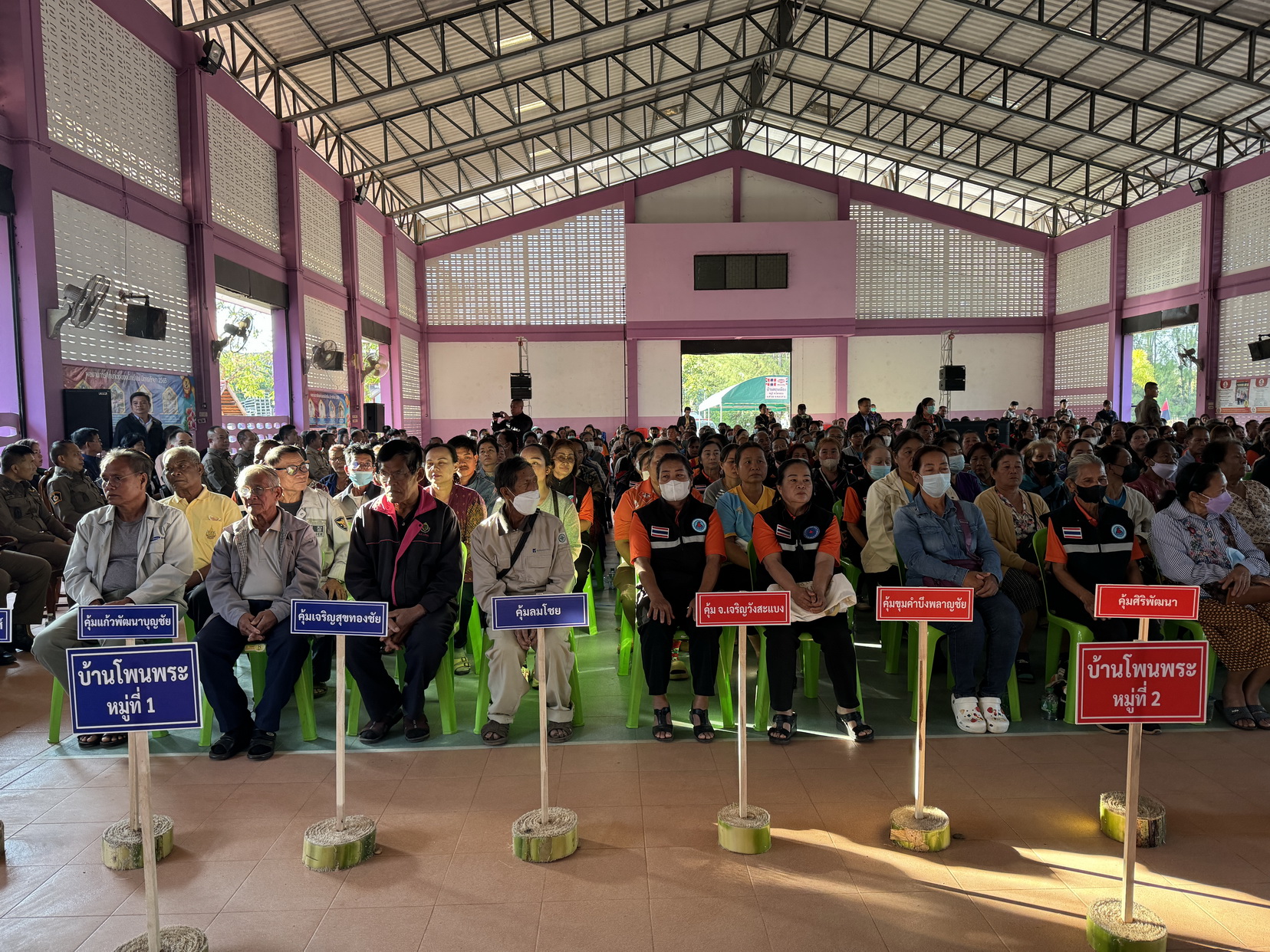 พช.หนองคาย ร่วมพิธีเปิดโครงการชุมชนบำบัดยั่งยืน ต.โคกคอน อ.ท่าบ่อ จ.หนองคาย