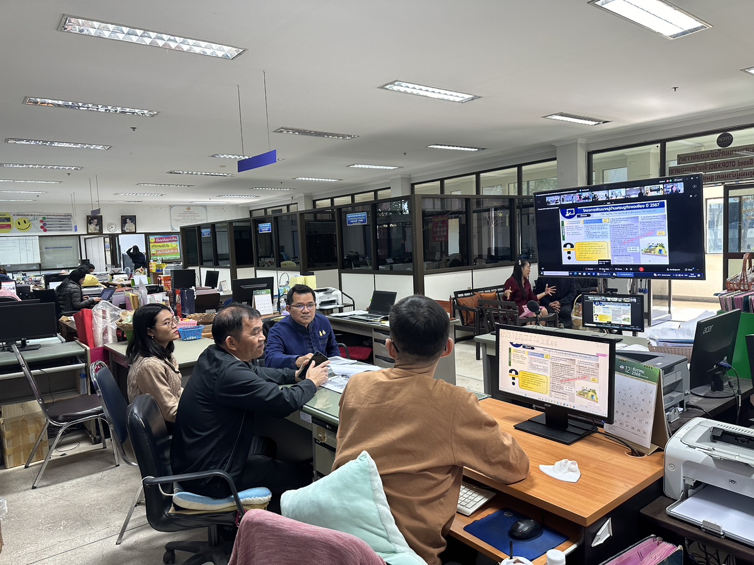 พช.หนองคาย ร่วมการประชุมเสริมสร้างความรู้ความเข้าใจเกี่ยวกับแนวทางการดำเนินงานกิจกรรม/โครงการภายใต้ความรับผิดชอบของสำนักเสริมสร้างความเข้มแข็งชุมชน