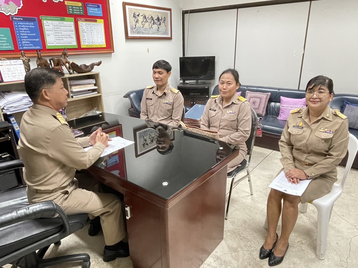 พช.หนองคาย ต้อนรับข้าราชการใหม่ที่ได้รับคำสั่งแต่งตั้งให้ดำรงตำแหน่งนักวิชาการพัฒนาชุมชนปฏิบัติการ