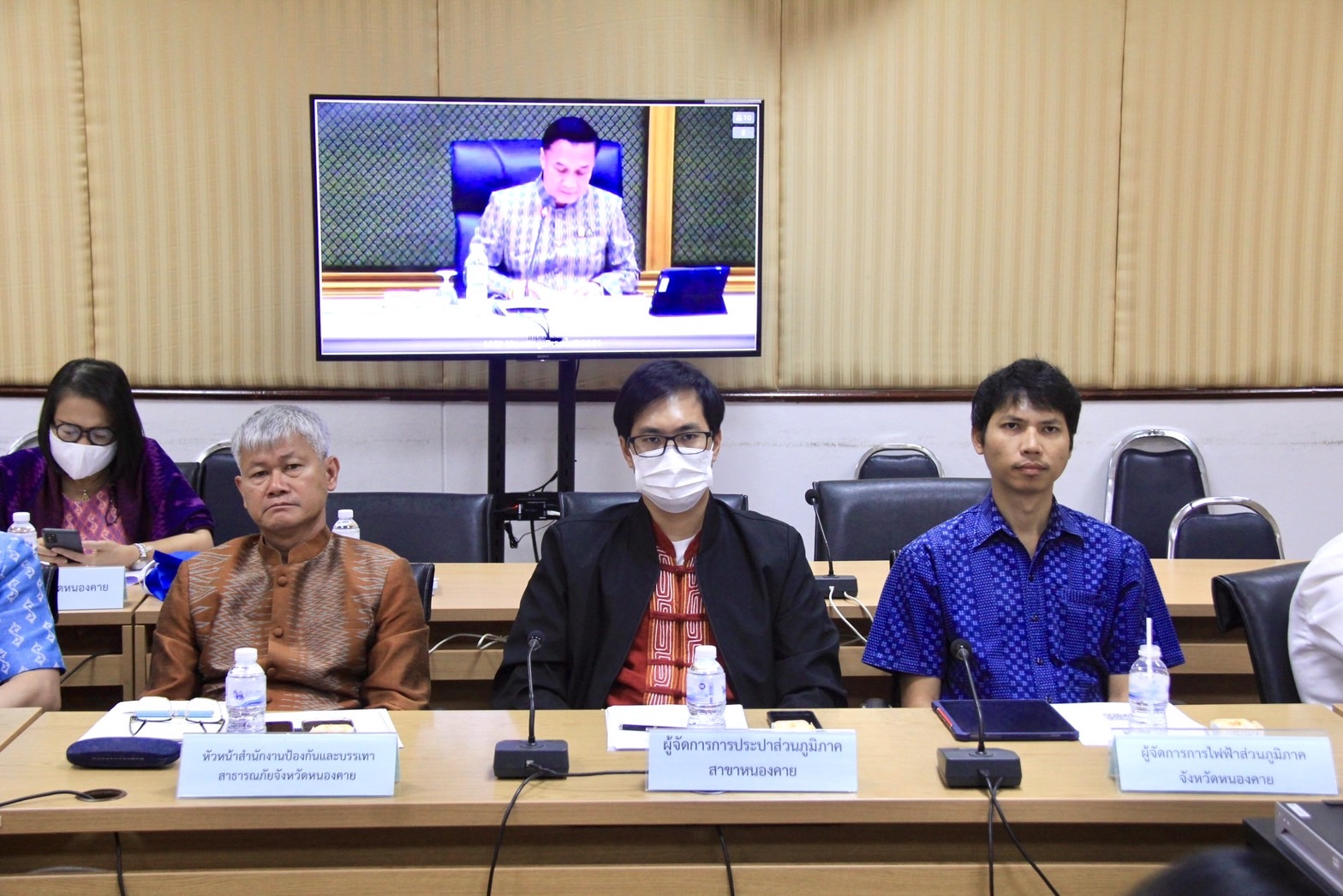 พช.หนองคาย ร่วมการประชุมขับเคลื่อนและติดตามนโยบายของรัฐบาลและภารกิจสำคัญของกระทรวงมหาดไทย ประจำปีงบประมาณ พ.ศ.2567 เดือนธันวาคม 2566 (ผ่านระบบ VCS)