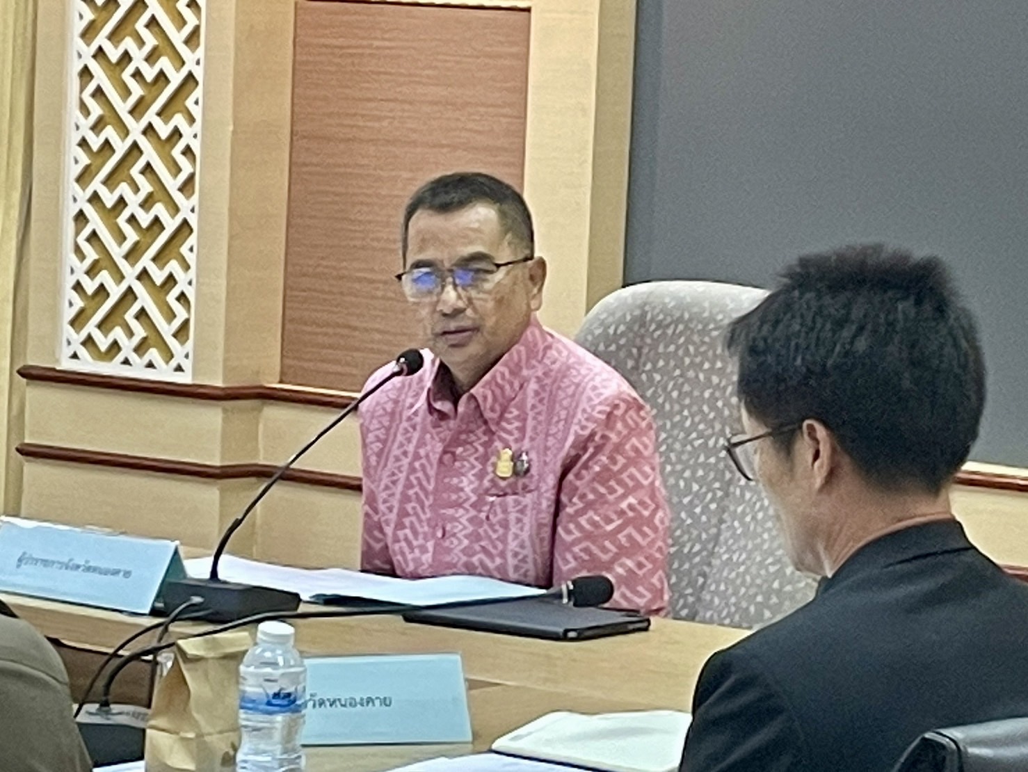 พช.หนองคาย ร่วมการประชุมคณะกรรมการศูนย์อำนวยการแก้ไขปัญหาหนี้นอกระบบ จังหวัดหนองคาย ครั้งที่ 1/2567