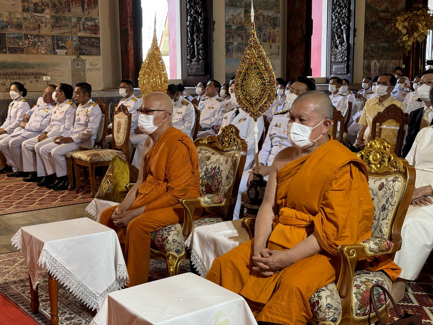 พช.หนองคาย ร่วมพิธีเททองหล่อพระพุทธรูปจำลอง “หลวงพ่อพระใส” วัดโพธิ์ชัย พระอารามหลวง