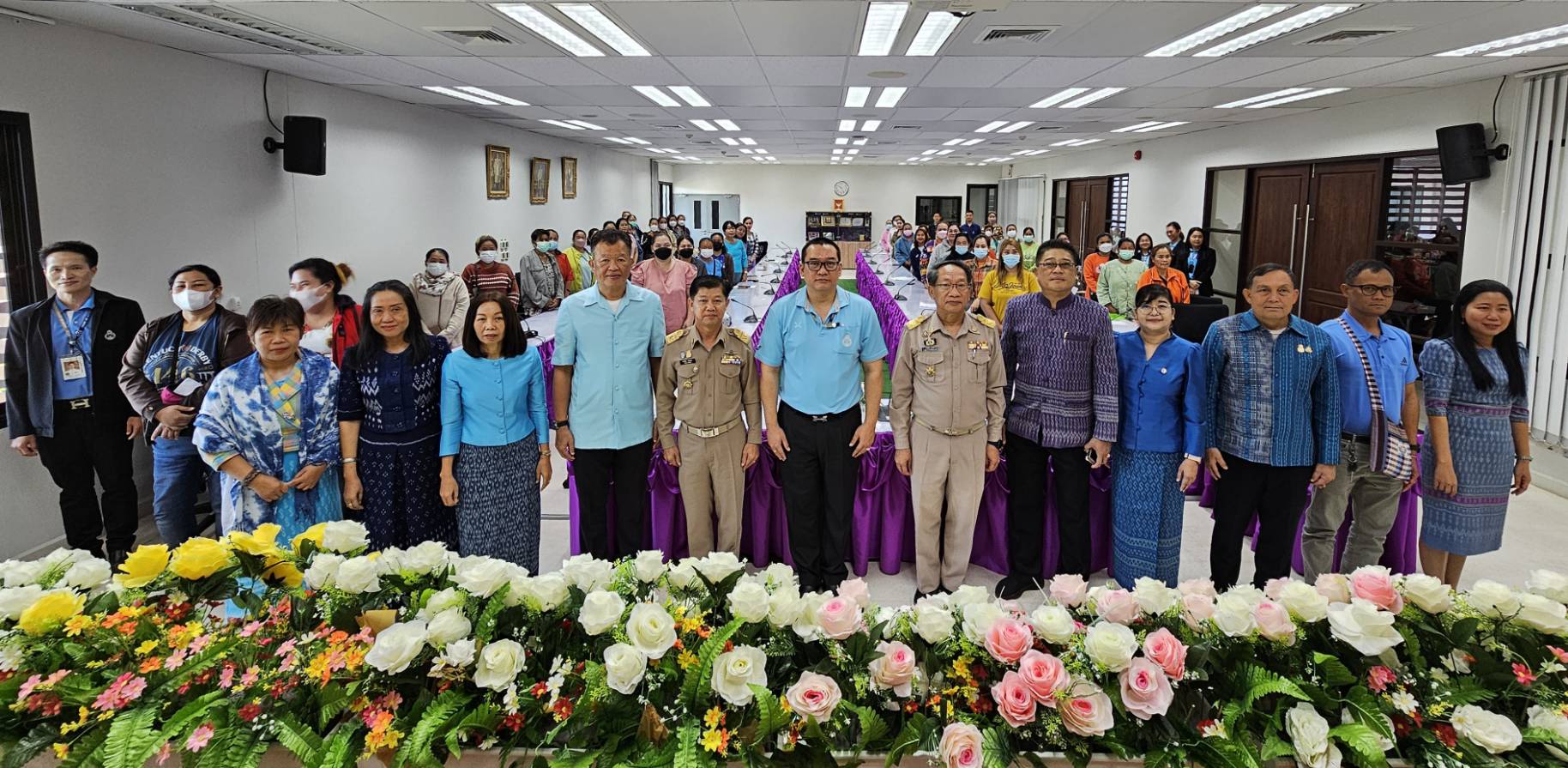 กองทุนพัฒนาบทบาทสตรีจังหวัดหนองคาย จัดกิจกรรมไกล่เกลี่ยข้อพิพาทก่อนฟ้องคดีตามบันทึกข้อตกลงความร่วมมือ (MOU) กับศาลจังหวัดหนองคาย