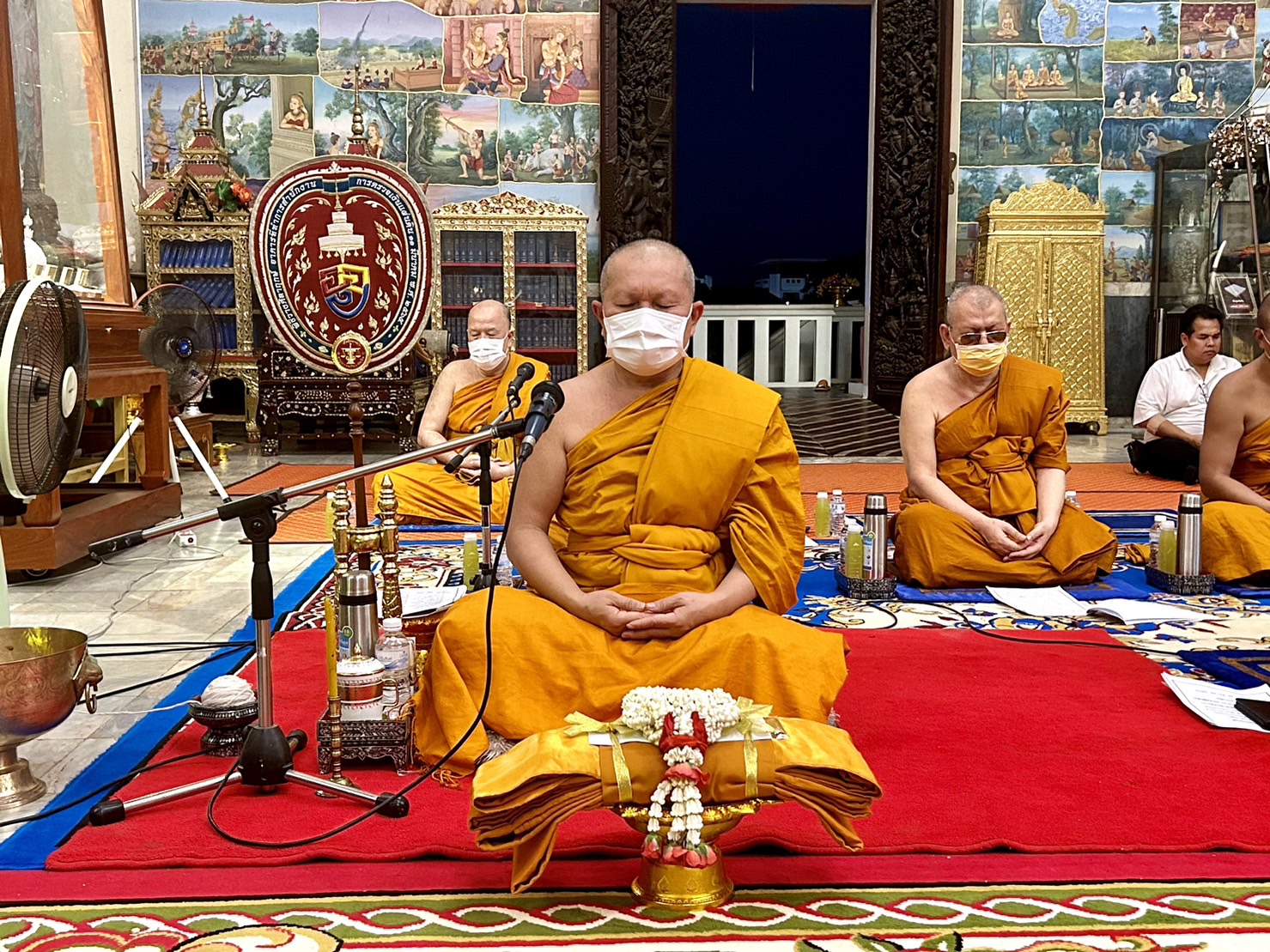 พช.หนองคาย ร่วมพิธีสวดสาธยายเป็นพระราชกุศลถวายพระพรชัยมงคลแด่ สมเด็จพระเจ้าลูกเธอ เจ้าฟ้าพัชรกิติยาภา นเรนทิราเทพยวดี กรมหลวงราชสาริณีสิริพัชร มหาวัชรราชธิดา