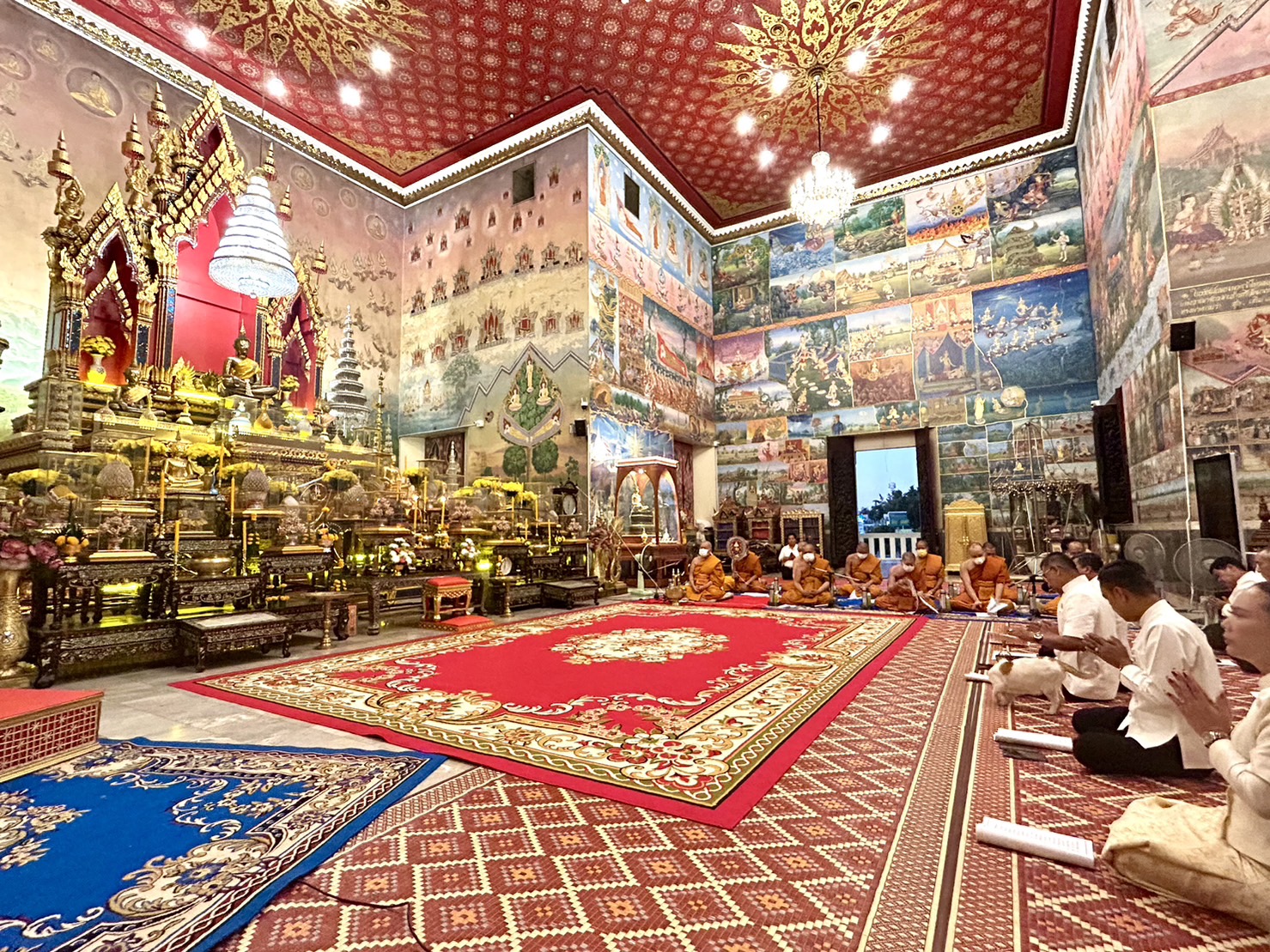 พช.หนองคาย ร่วมพิธีสวดสาธยายเป็นพระราชกุศลถวายพระพรชัยมงคลแด่ สมเด็จพระเจ้าลูกเธอ เจ้าฟ้าพัชรกิติยาภา นเรนทิราเทพยวดี กรมหลวงราชสาริณีสิริพัชร มหาวัชรราชธิดา