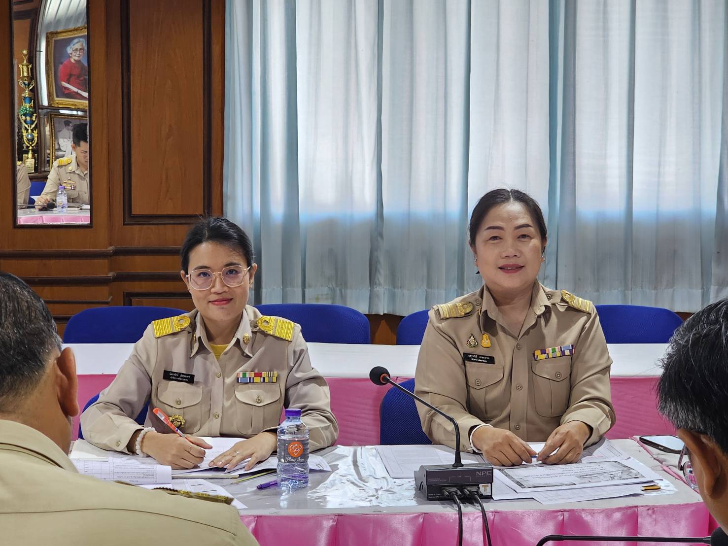 พช.หนองคาย ลงพื้นที่ นิเทศติดตามส่งเสริมและสนับสนุนการดำเนินงานพัฒนาชุมชนอำเภอโพนพิสัย และอำเภอเฝ้าไร่ จังหวัดหนองคาย