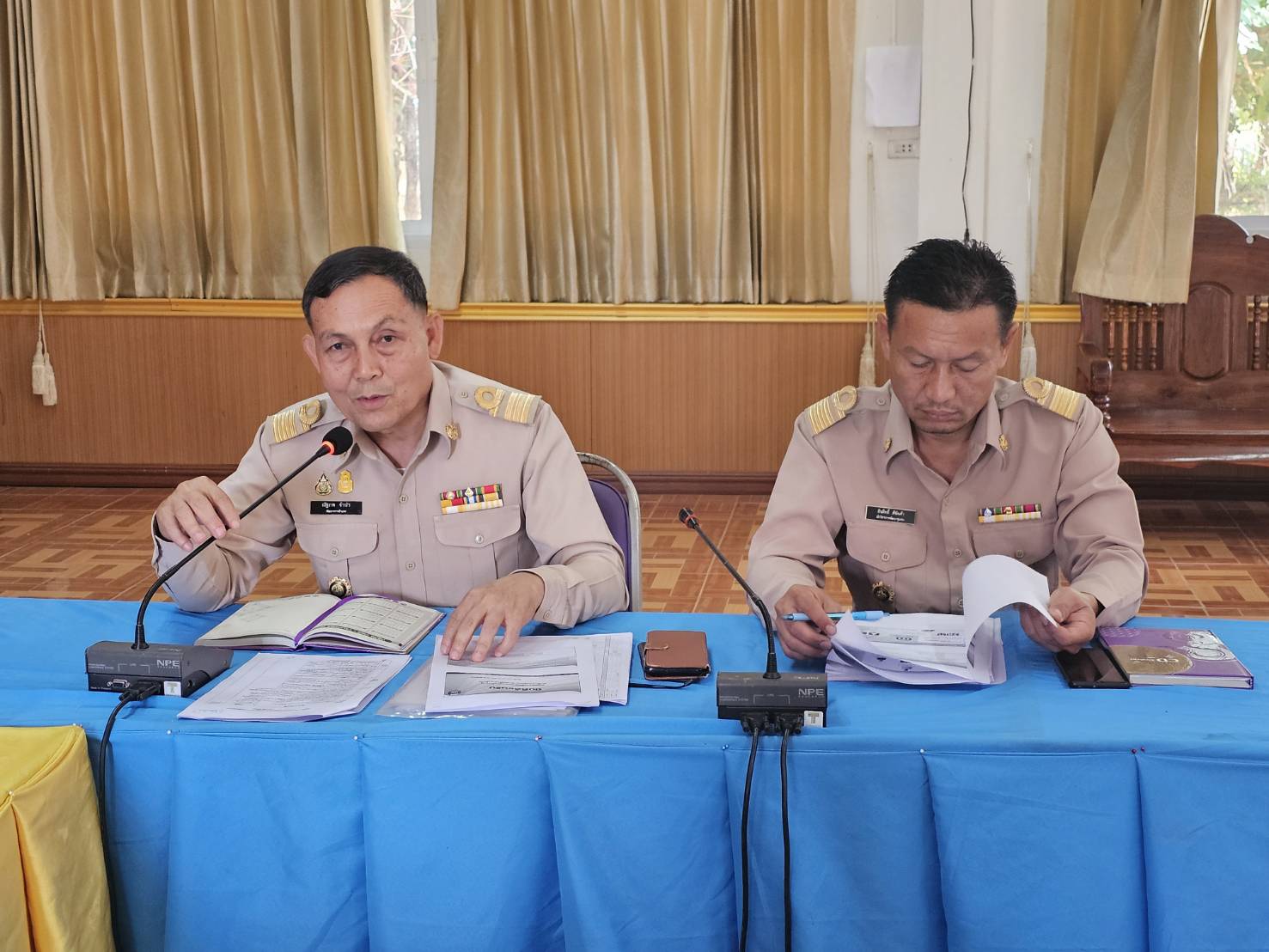 พช.หนองคาย ลงพื้นที่ นิเทศติดตามส่งเสริมและสนับสนุนการดำเนินงานพัฒนาชุมชนอำเภอโพนพิสัย และอำเภอเฝ้าไร่ จังหวัดหนองคาย