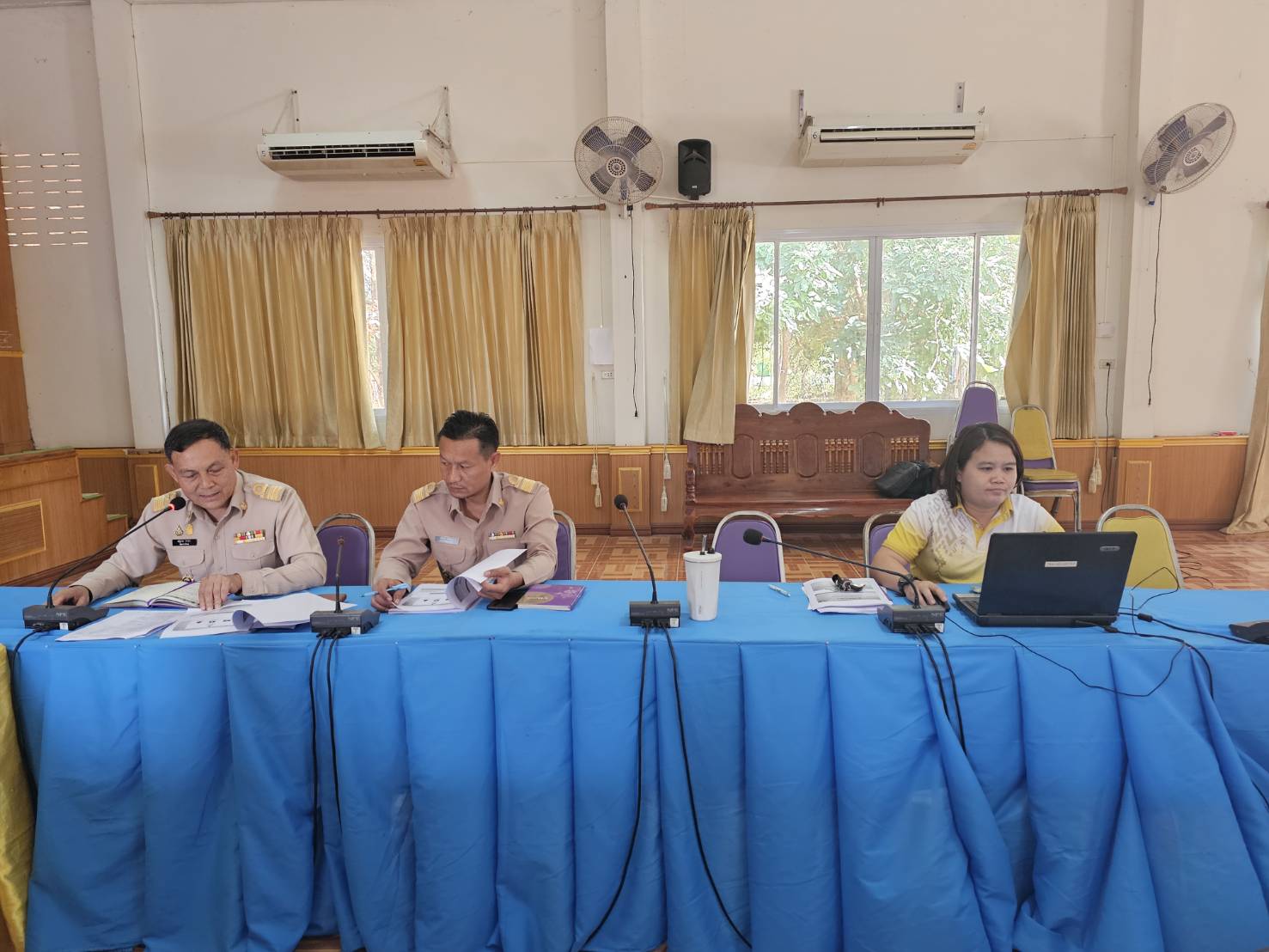 พช.หนองคาย ลงพื้นที่ นิเทศติดตามส่งเสริมและสนับสนุนการดำเนินงานพัฒนาชุมชนอำเภอโพนพิสัย และอำเภอเฝ้าไร่ จังหวัดหนองคาย