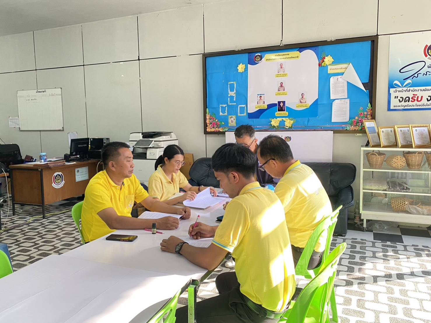 พช.หนองคาย ลงพื้นที่ นิเทศ ติดตาม และสนับสนุนการดำเนินงานตามแผนปฏิบัติราชการกรมการพัฒนาชุมชน