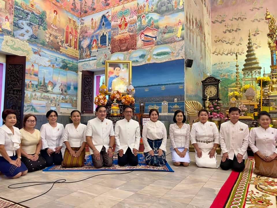 พช.หนองคาย ร่วมพิธีเจริญพระพุทธมนต์เพื่อสวดสาธยายเป็นพระราชกุศลถวายพระพรชัยมงคลแด่ สมเด็จพระเจ้าลูกเธอ เจ้าฟ้าพัชรกิติยาภา นเรนทิราเทพยวดี กรมหลวงราชสาริณีสิริพัชร มหาวัชรราชธิดา ครั้งที่ 4/2567