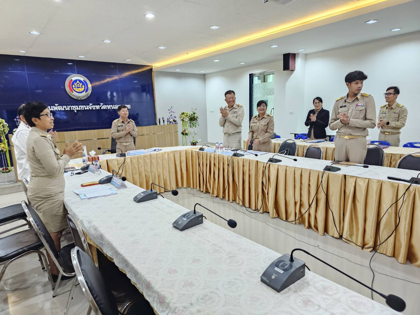 พช.หนองคาย ร่วมการประชุมกรมการพัฒนาชุมชน ครั้งที่ 1/2567 ผ่านระบบวิดีทัศน์ทางไกล (Video Conference)