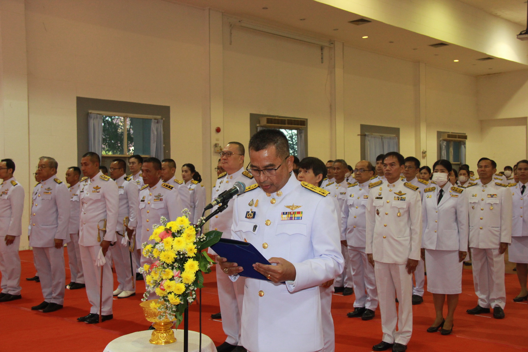 พช.หนองคาย ร่วมพิธีถวายราชสักการะ เนื่องในวันสมเด็จพระนเรศวรมหาราช (วันยุทธหัตถี) ประจำปีพุทธศักราช 2567