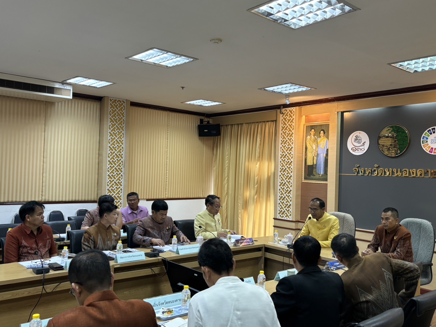 พช.หนองคาย ร่วมประชุมการตรวจราชการของผู้ตรวจราชการกระทรวงมหาดไทย เขตตรวจราชการที่ 10