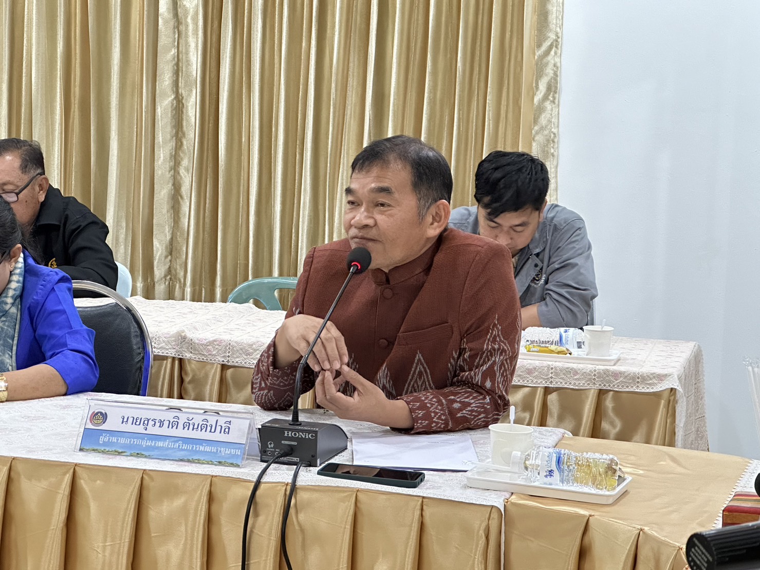 พช.หนองคาย ดำเนินการประชุมคณะกรรมการบริหารศูนย์ประสานงานองค์การชุมชนจังหวัดหนองคาย (ศอช.จ.)